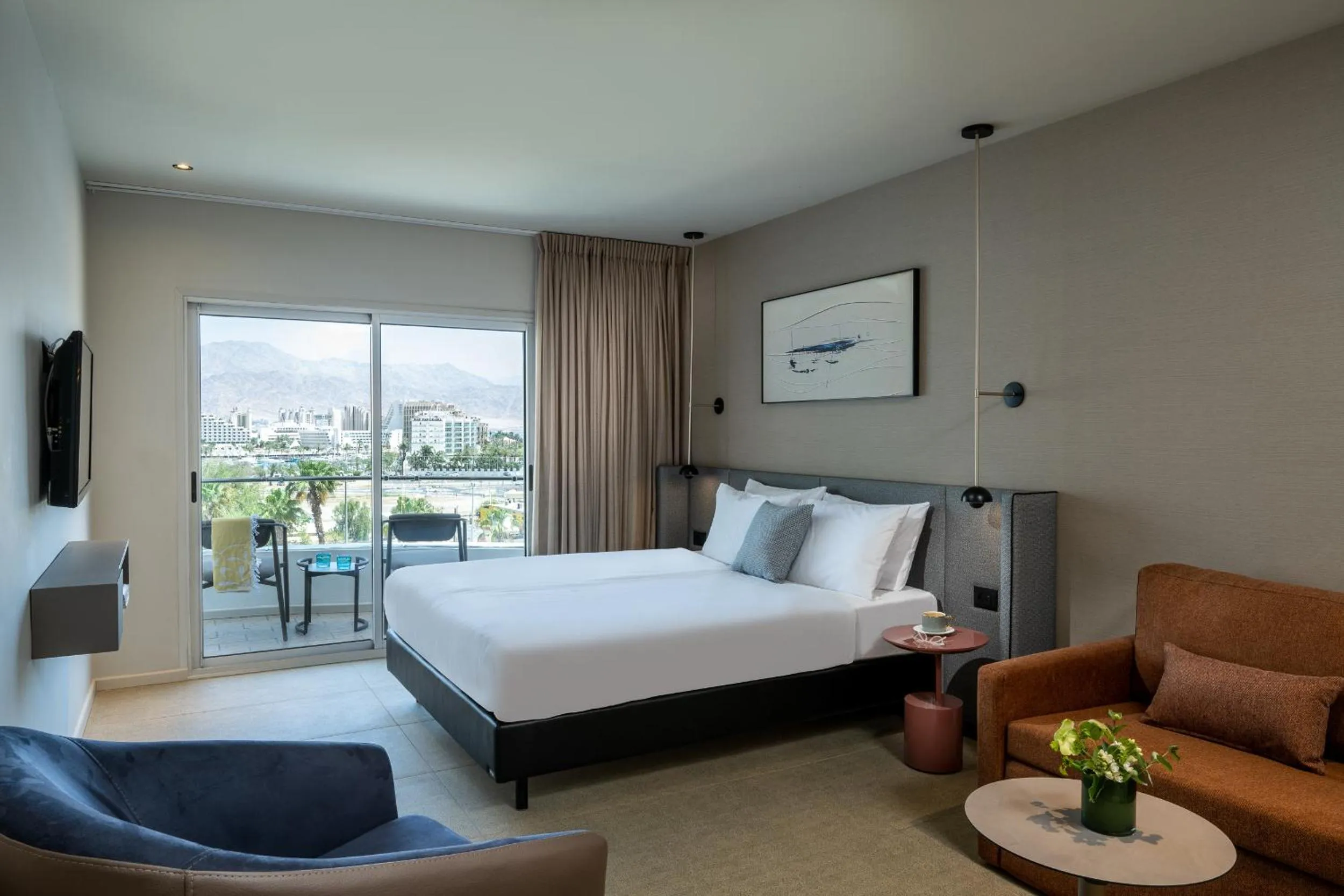 Bed in Astral Nirvana Suites- Half Board