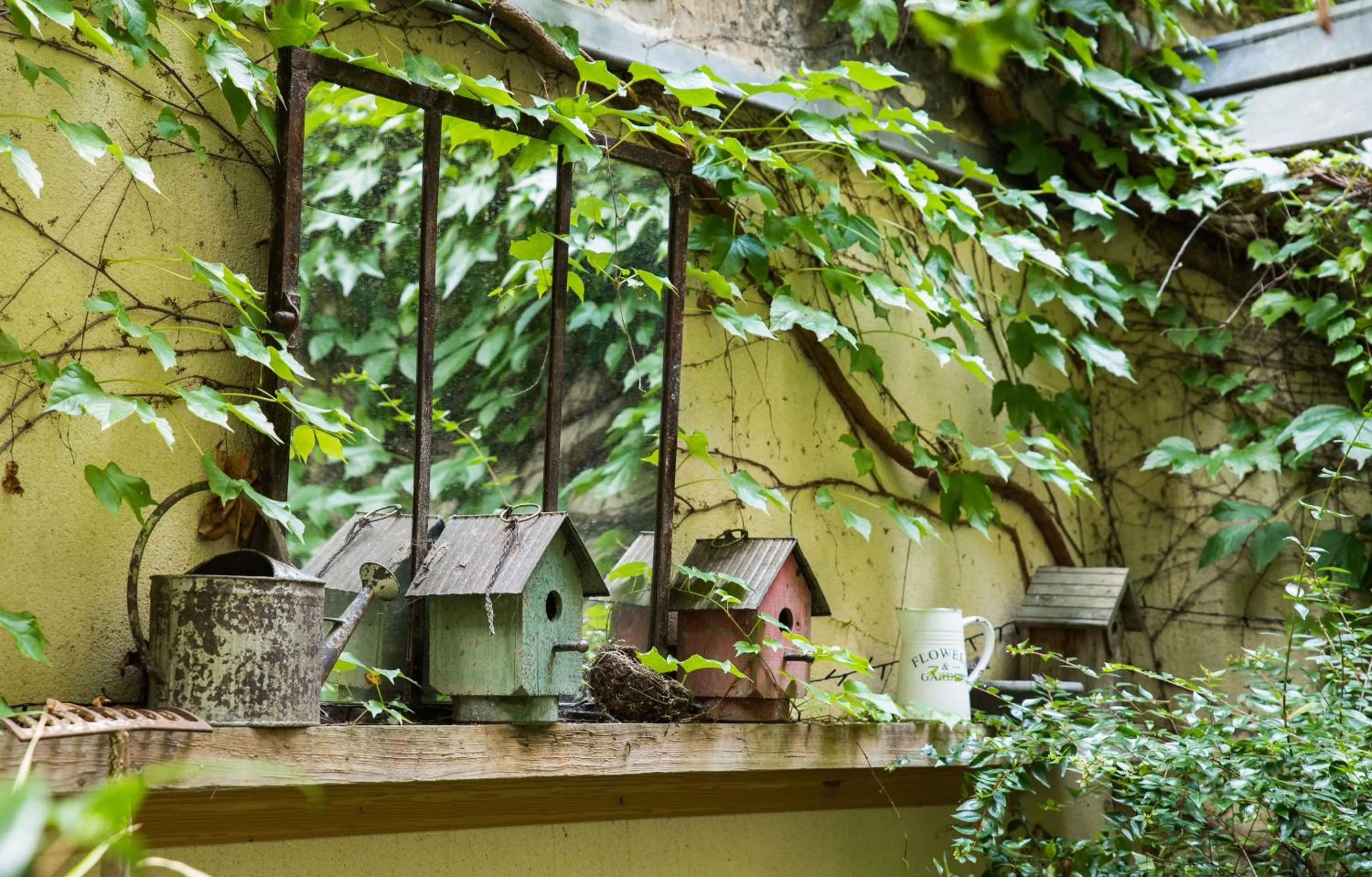 Garden in Hôtel de l'Avre