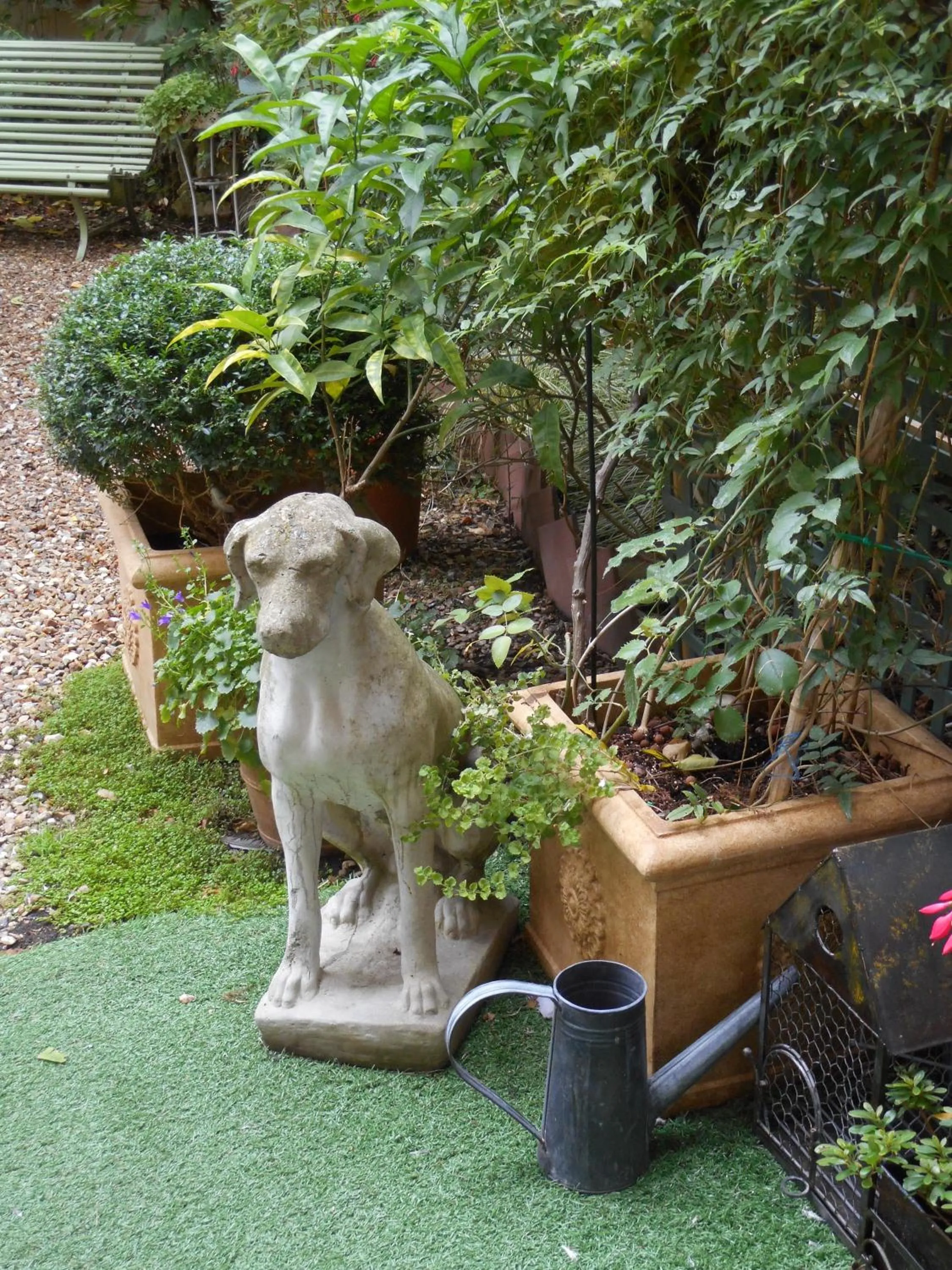 Garden in Hôtel de l'Avre