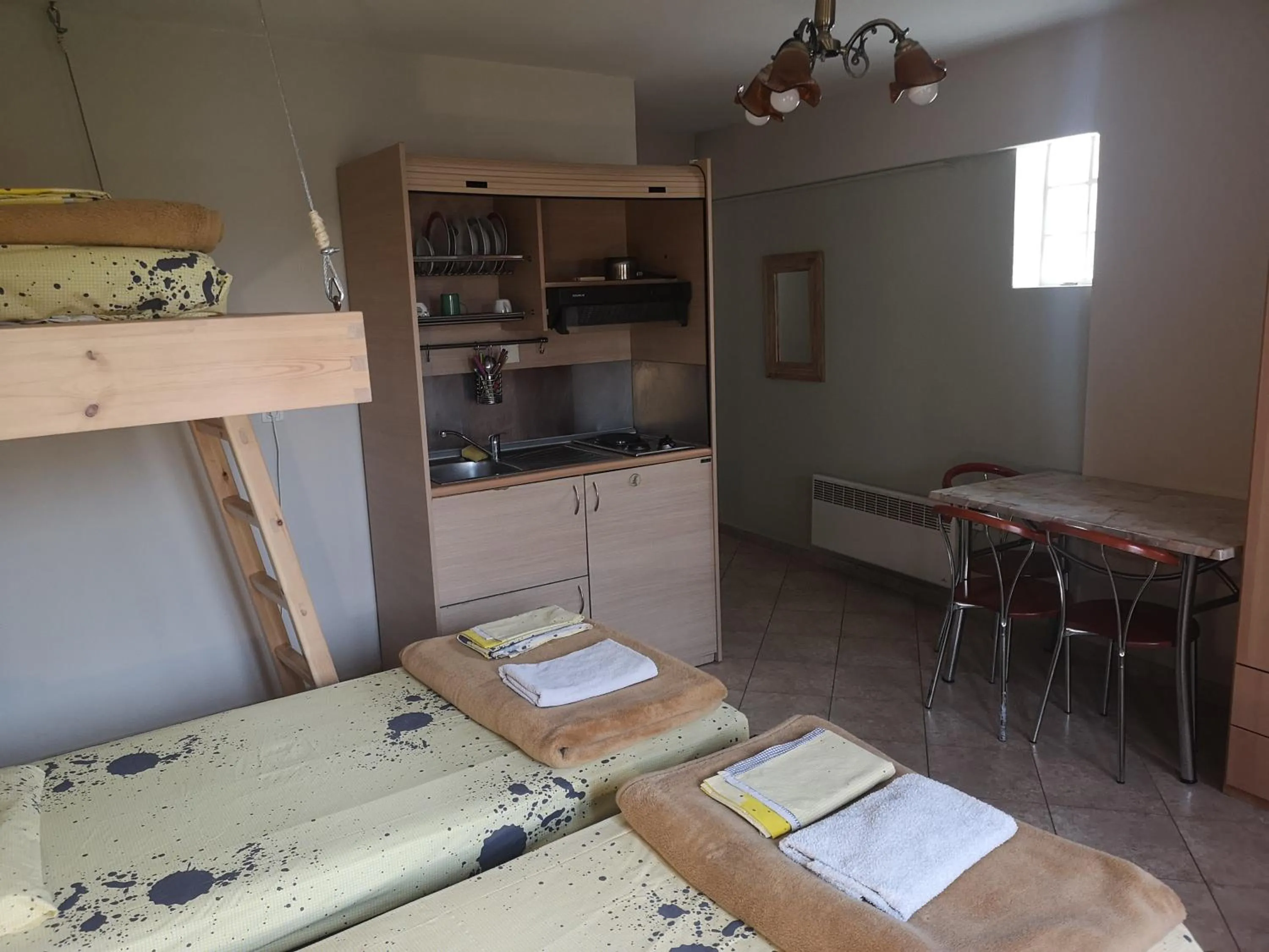 Bed in Studios Arabas