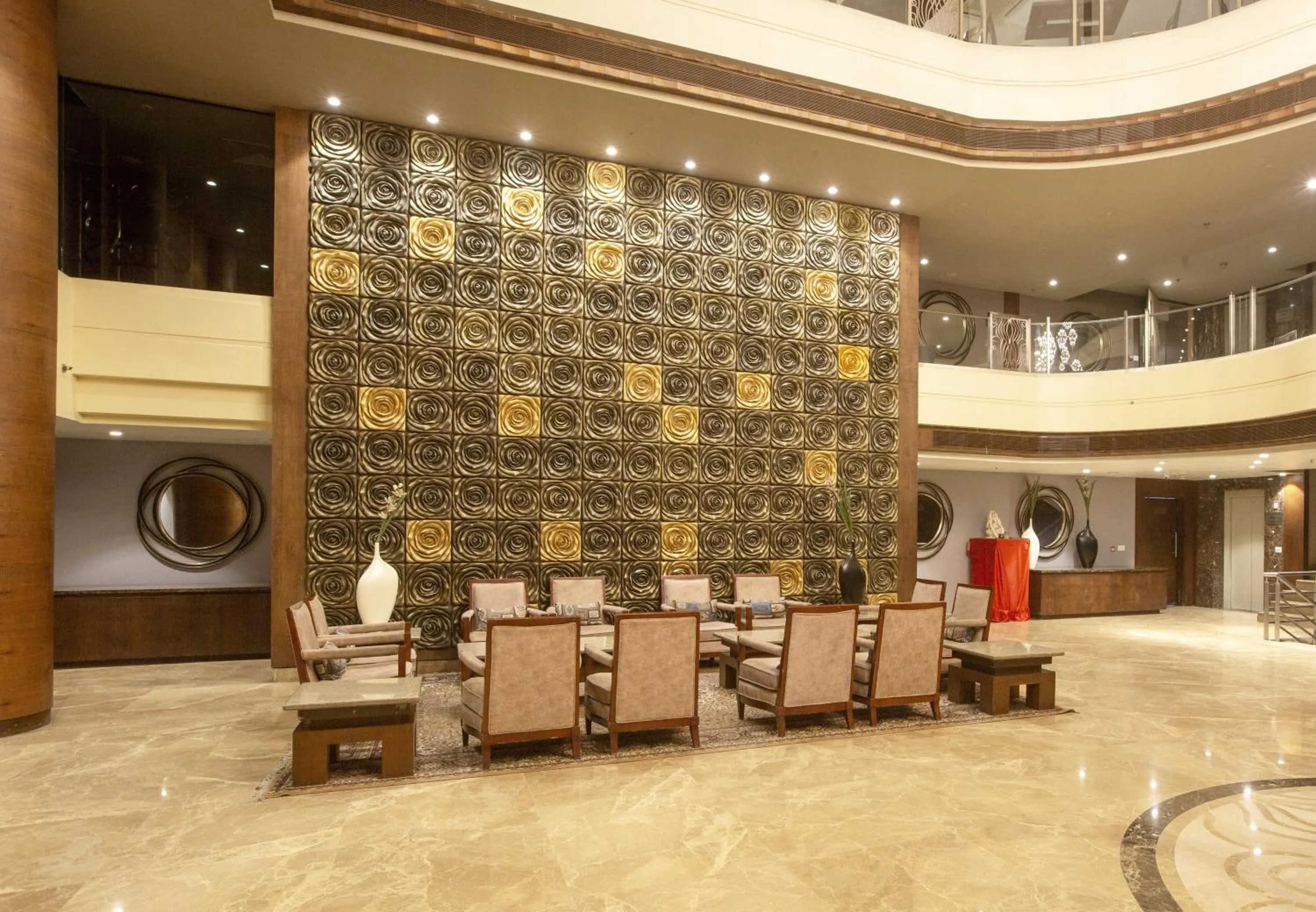 Seating area in Vesta International