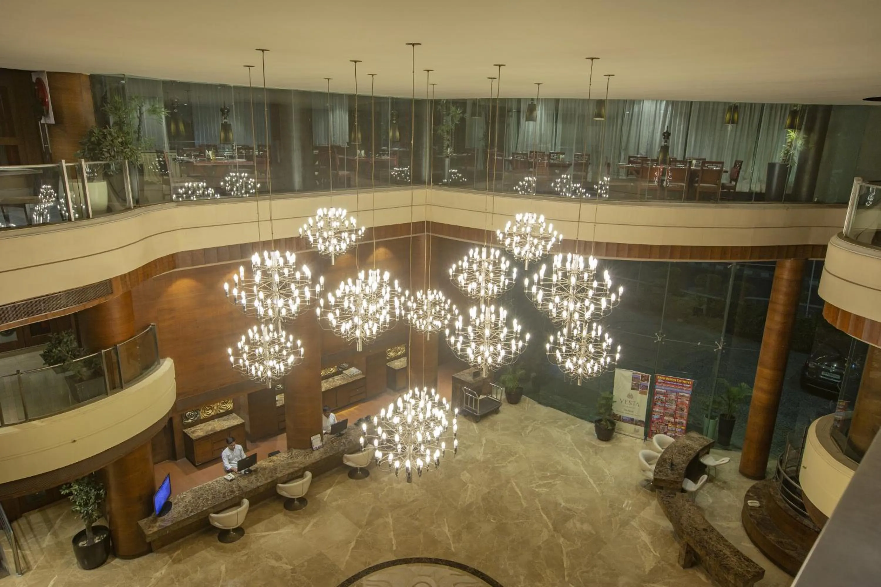 Seating area in Vesta International