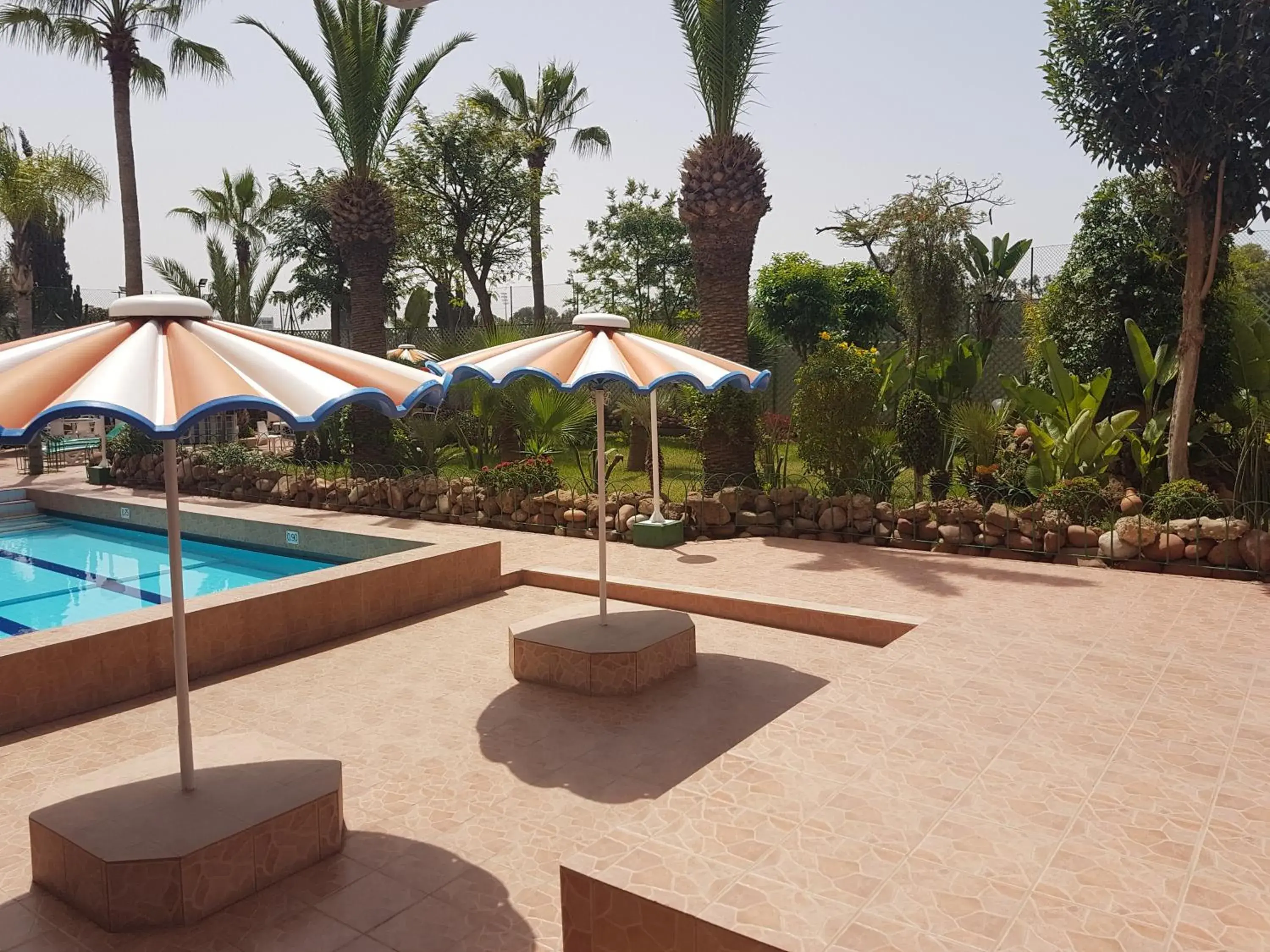 Patio, Swimming Pool in Residence Yasmina Agadir