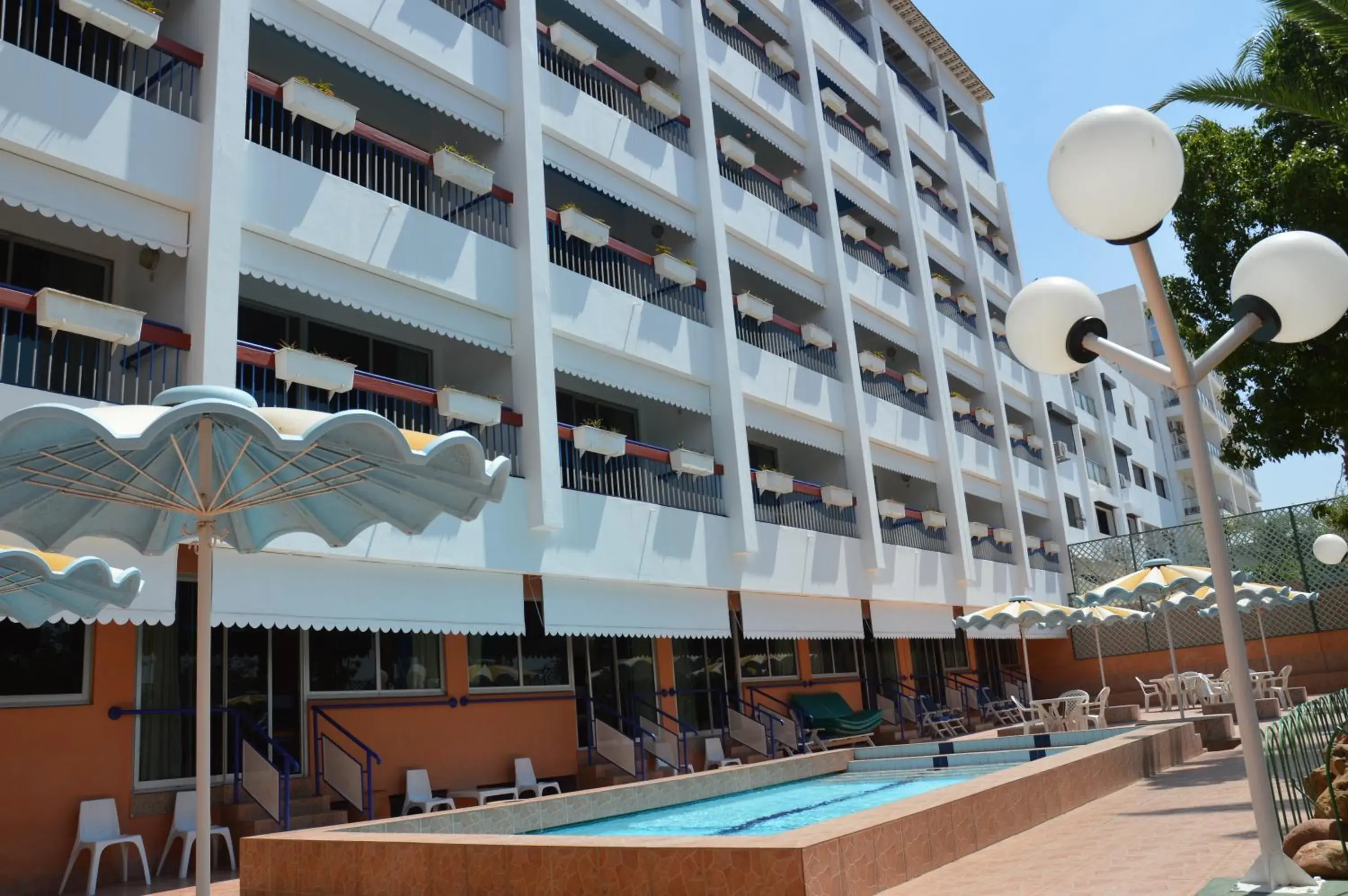 Property building, Swimming Pool in Residence Yasmina Agadir