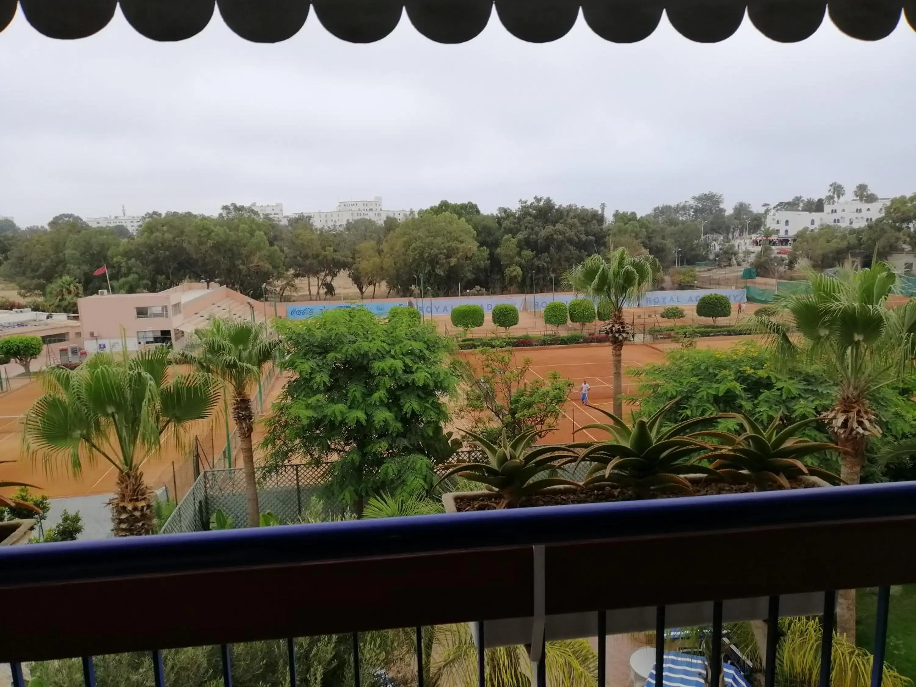 Balcony/Terrace, Pool View in Residence Yasmina Agadir