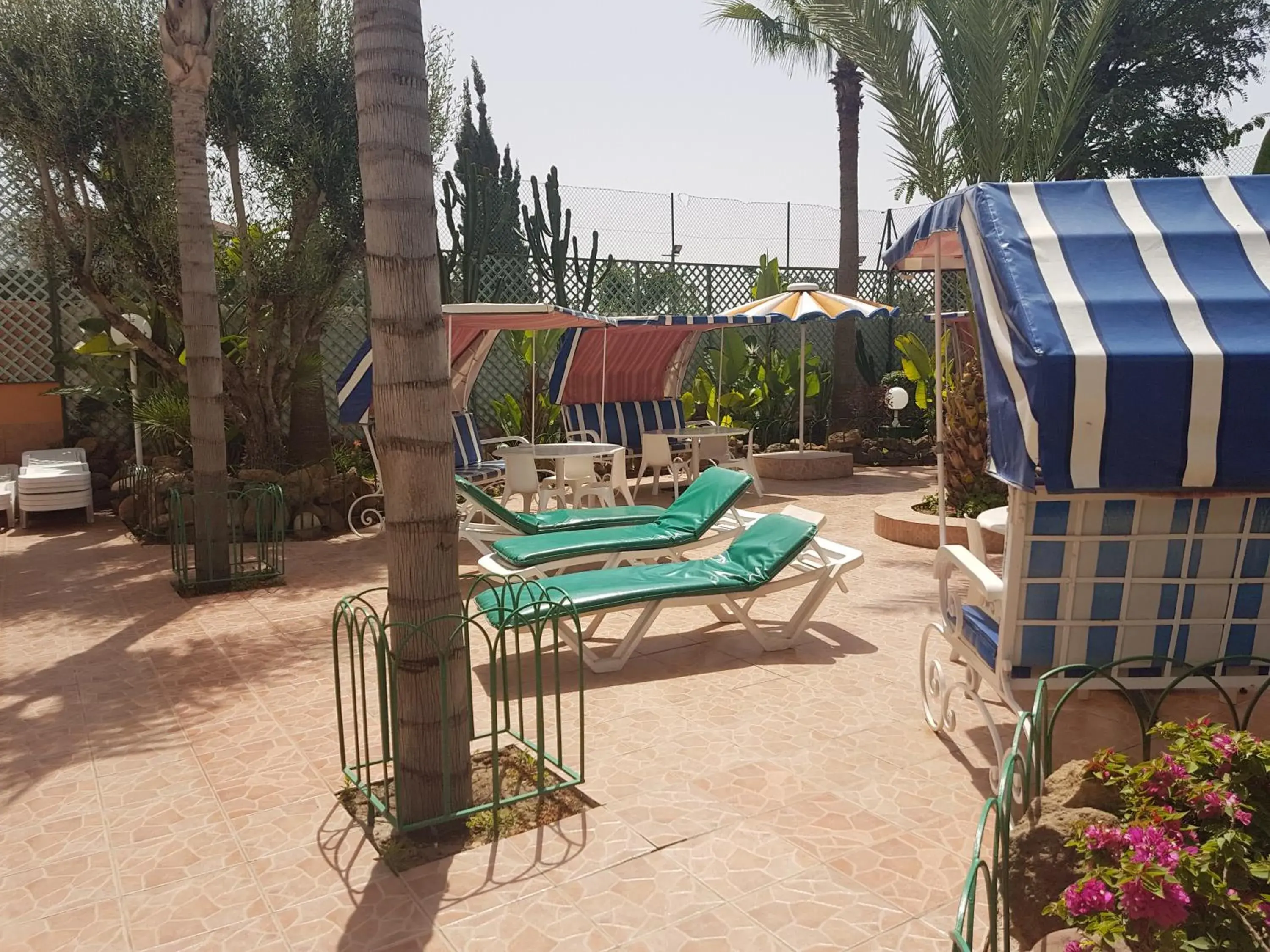 Patio, Swimming Pool in Residence Yasmina Agadir