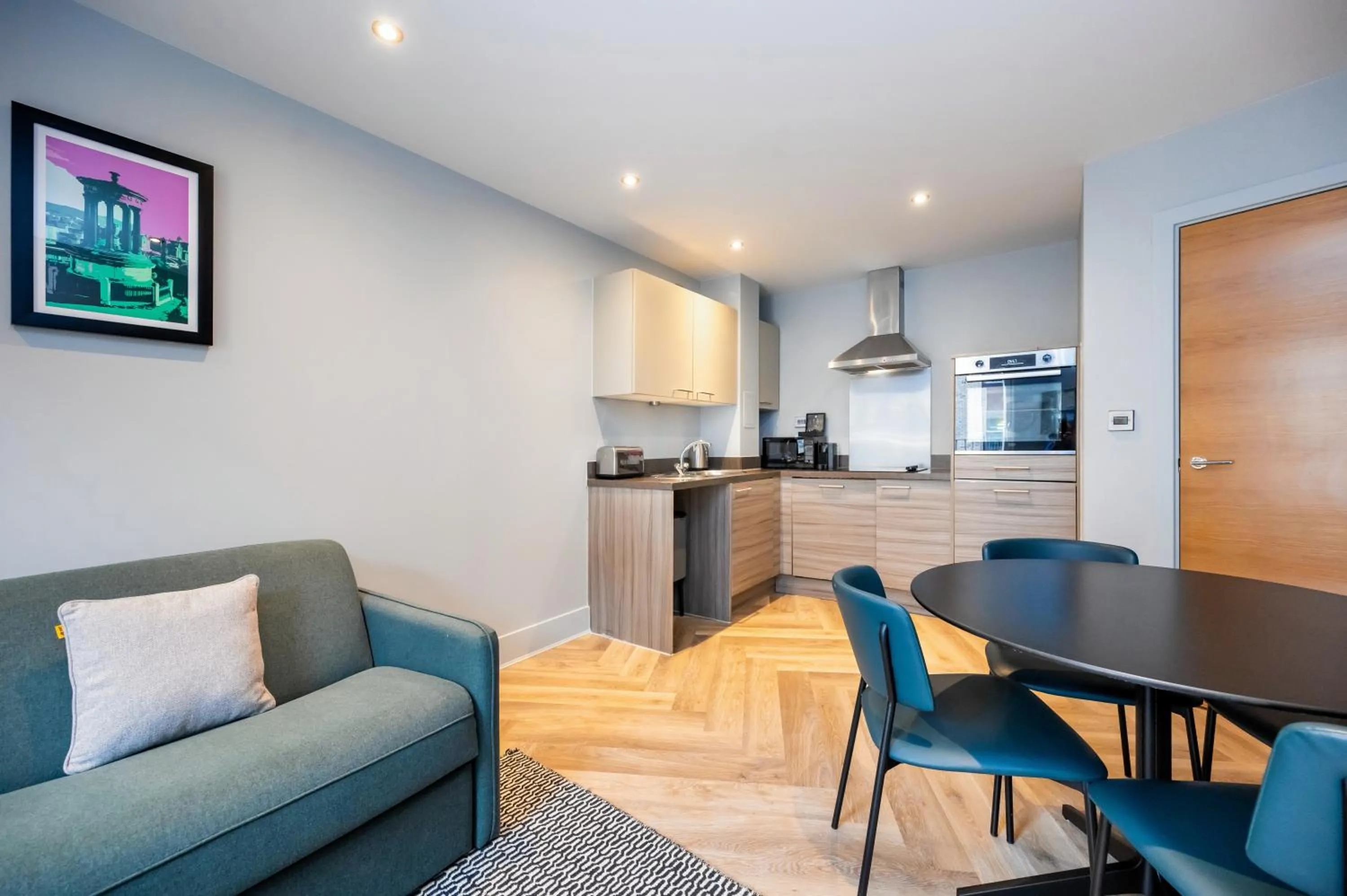 Kitchen or kitchenette in Staycity Aparthotels Edinburgh West End