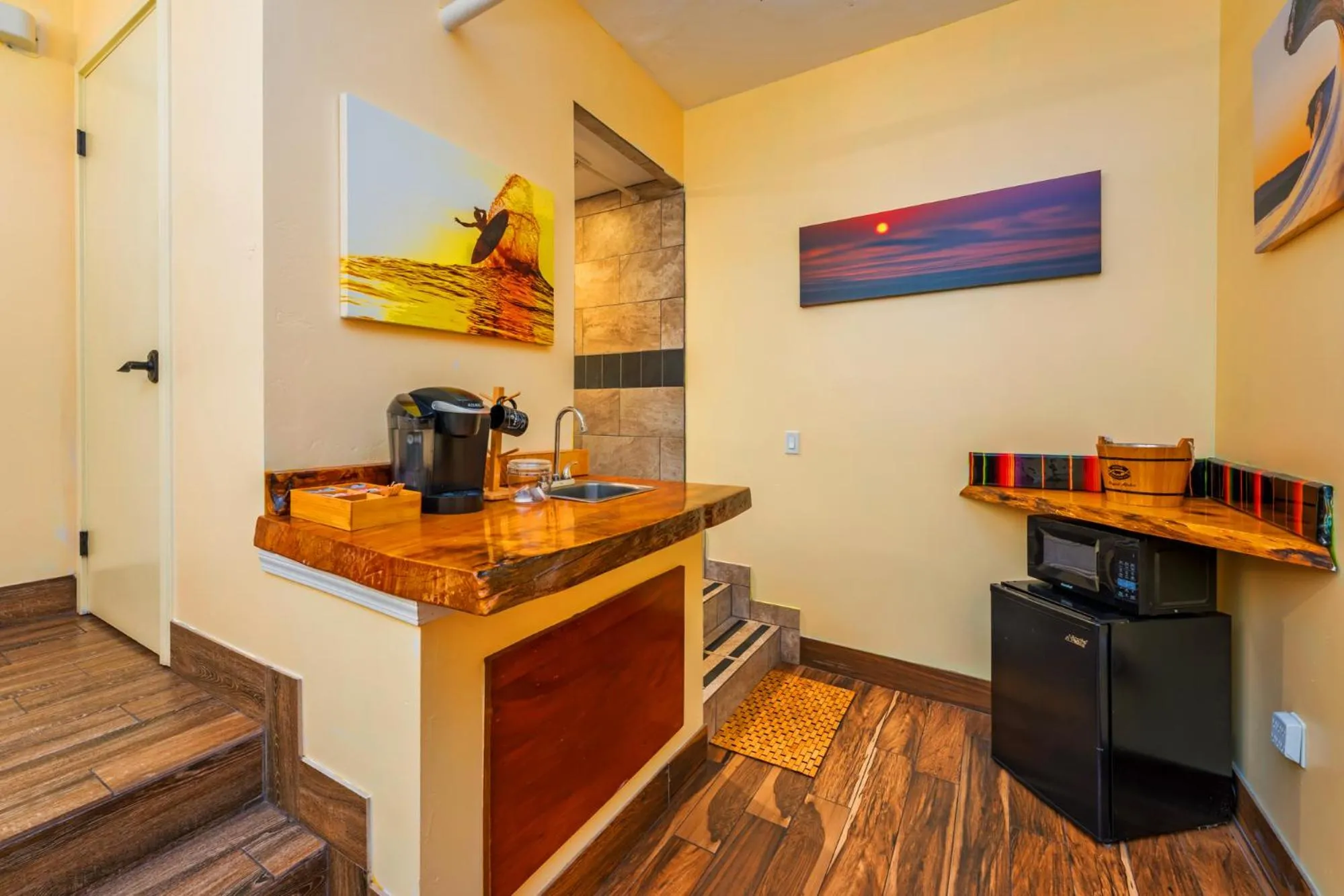 Kitchen or kitchenette in Nomads Hotel