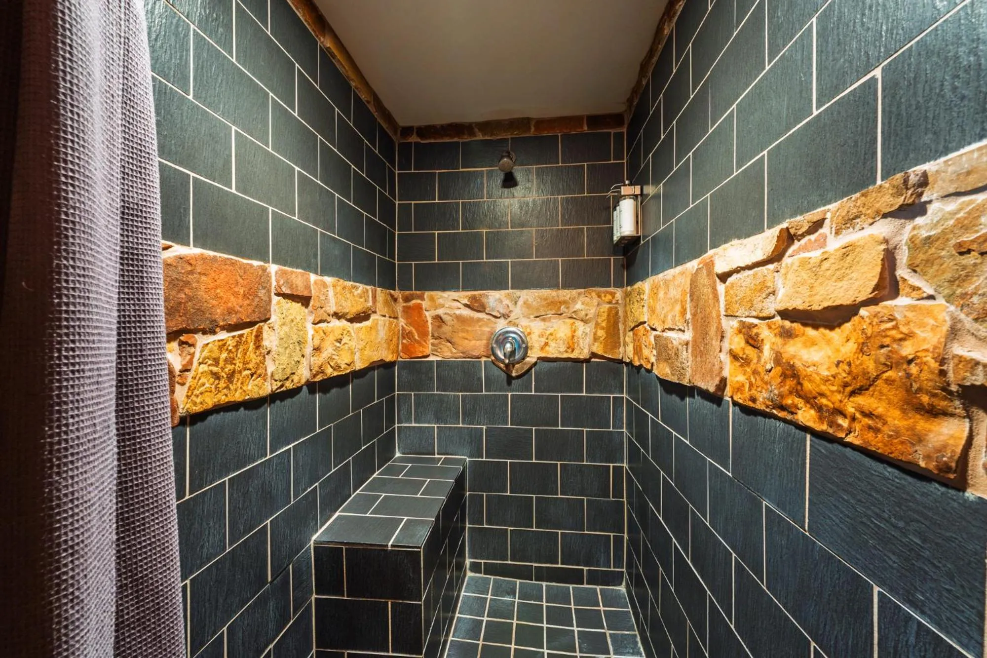 Shower in Nomads Hotel