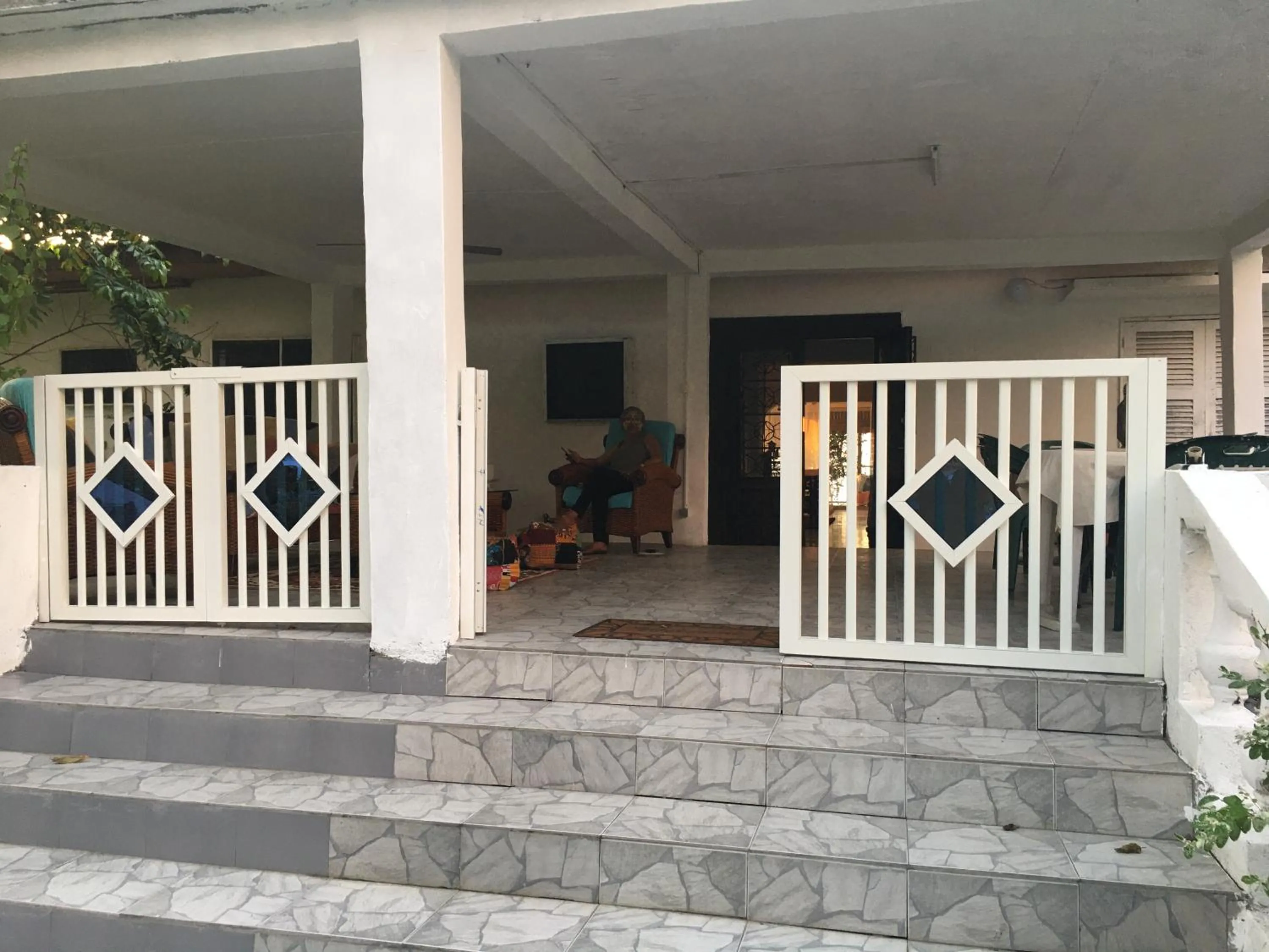Patio in Farida Lodge