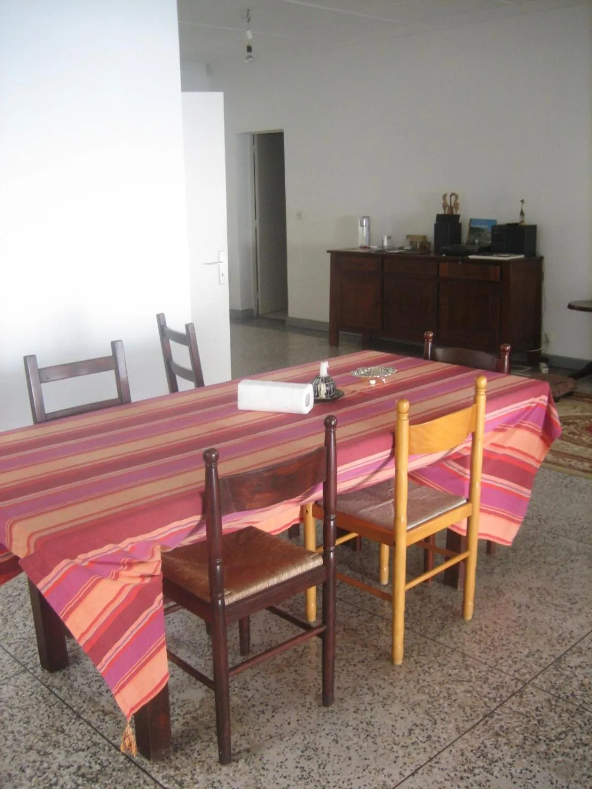 Dining area in Farida Lodge