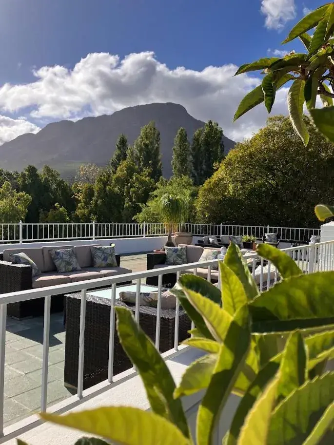 Mountain view in Hotel du Vin Franschhoek Mountain view in Hotel du Vin Franschhoek