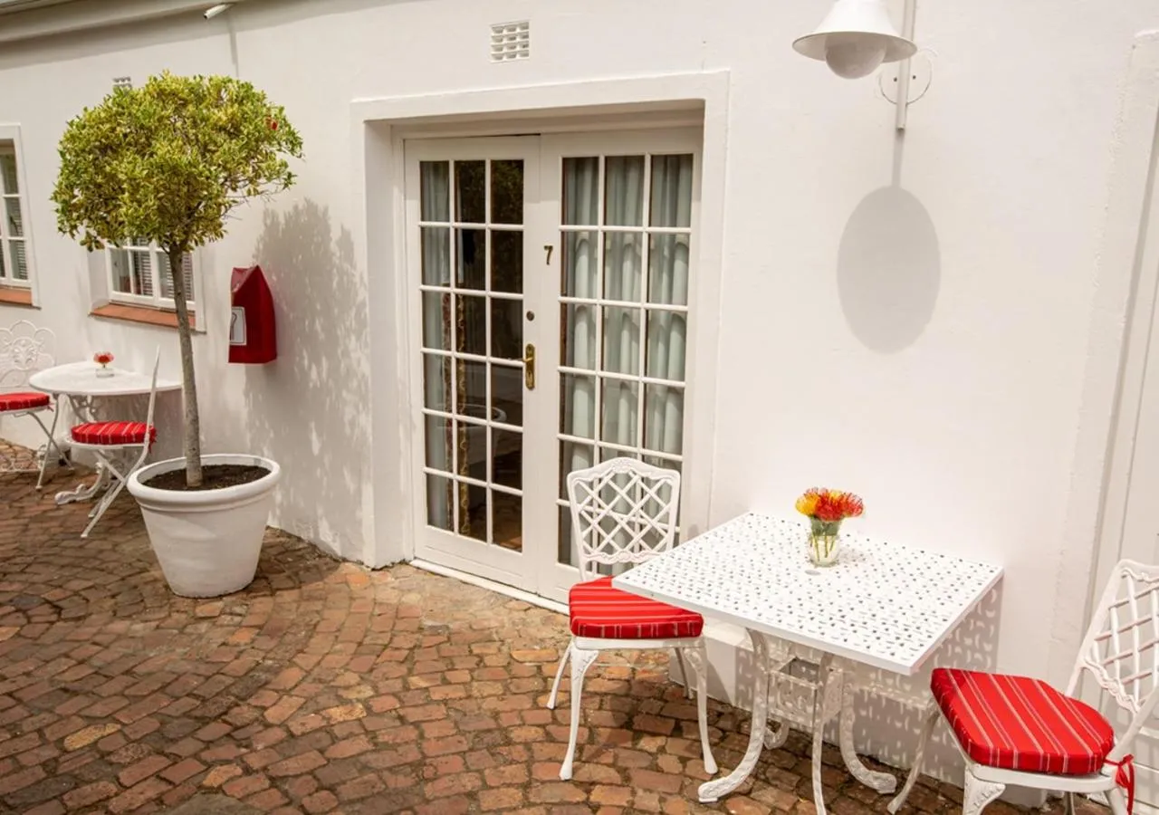 Patio in Hotel du Vin Franschhoek