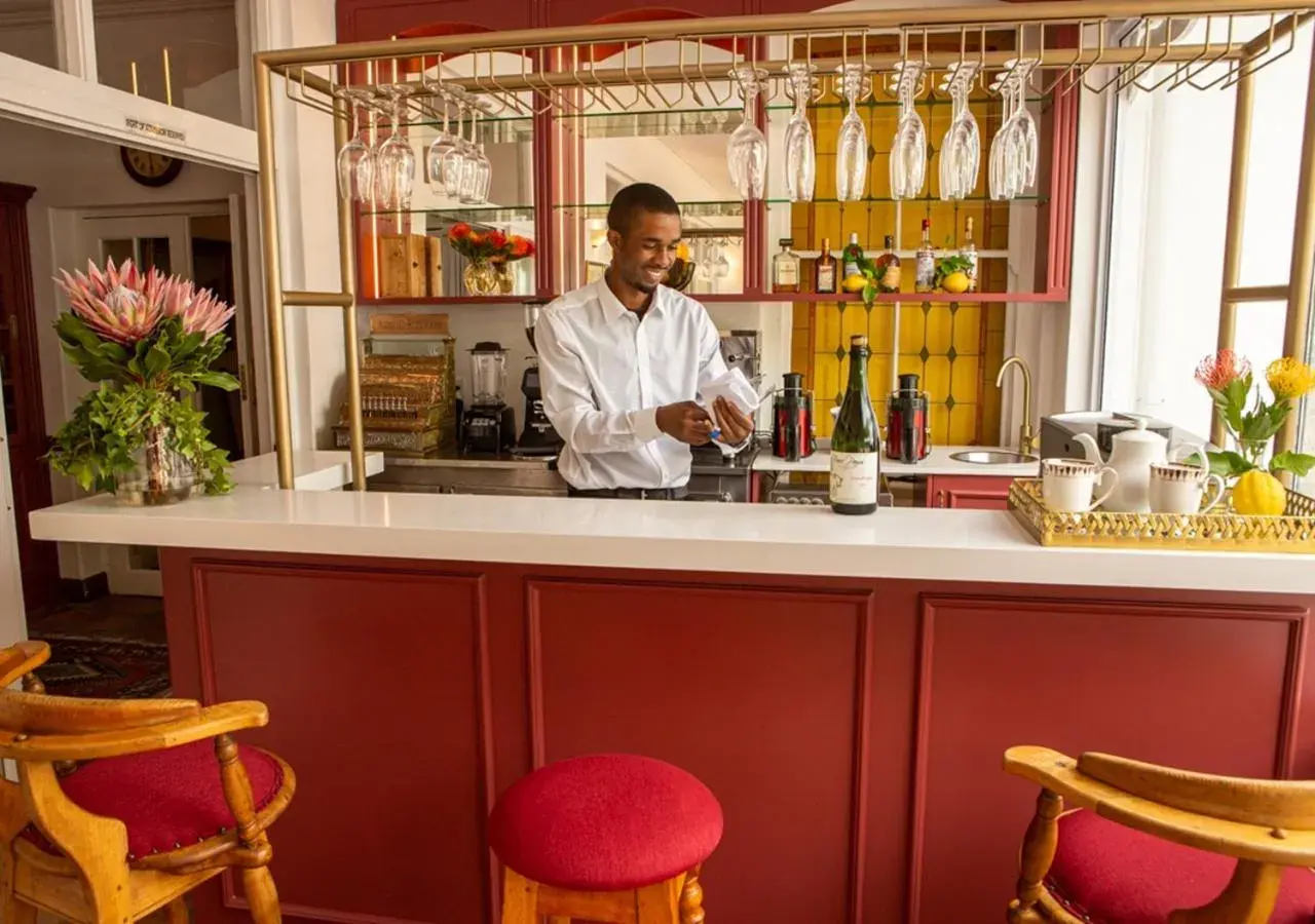 Lounge or bar in Hotel du Vin Franschhoek Lounge or bar in Hotel du Vin Franschhoek