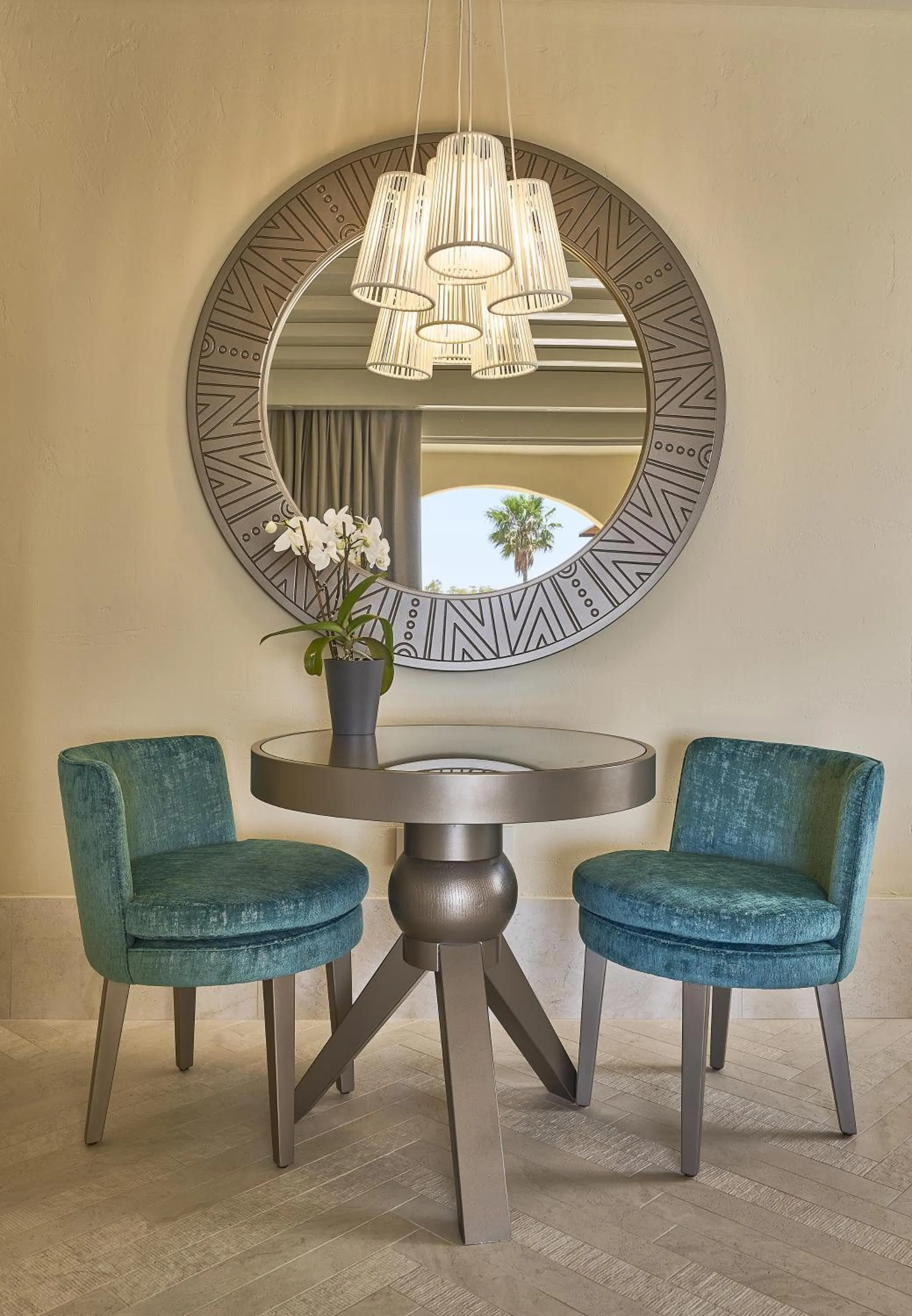 Seating area in Residence Le Bouganville