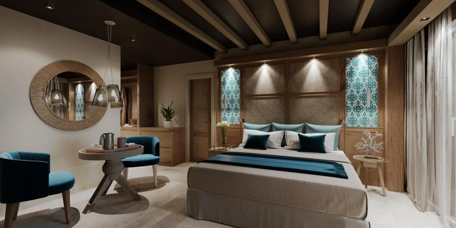 Bed in Residence Le Bouganville