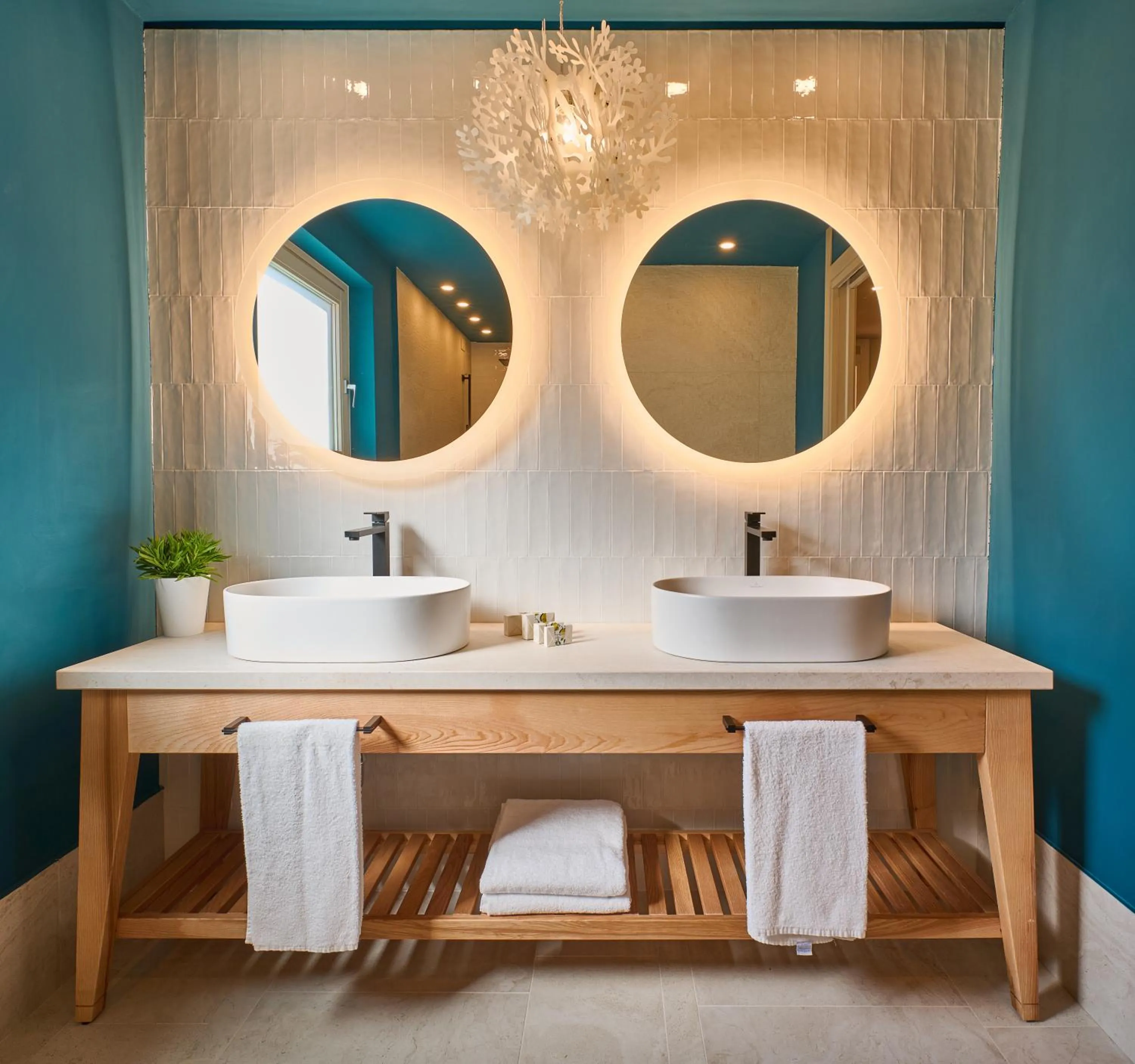 Bathroom in Residence Le Bouganville