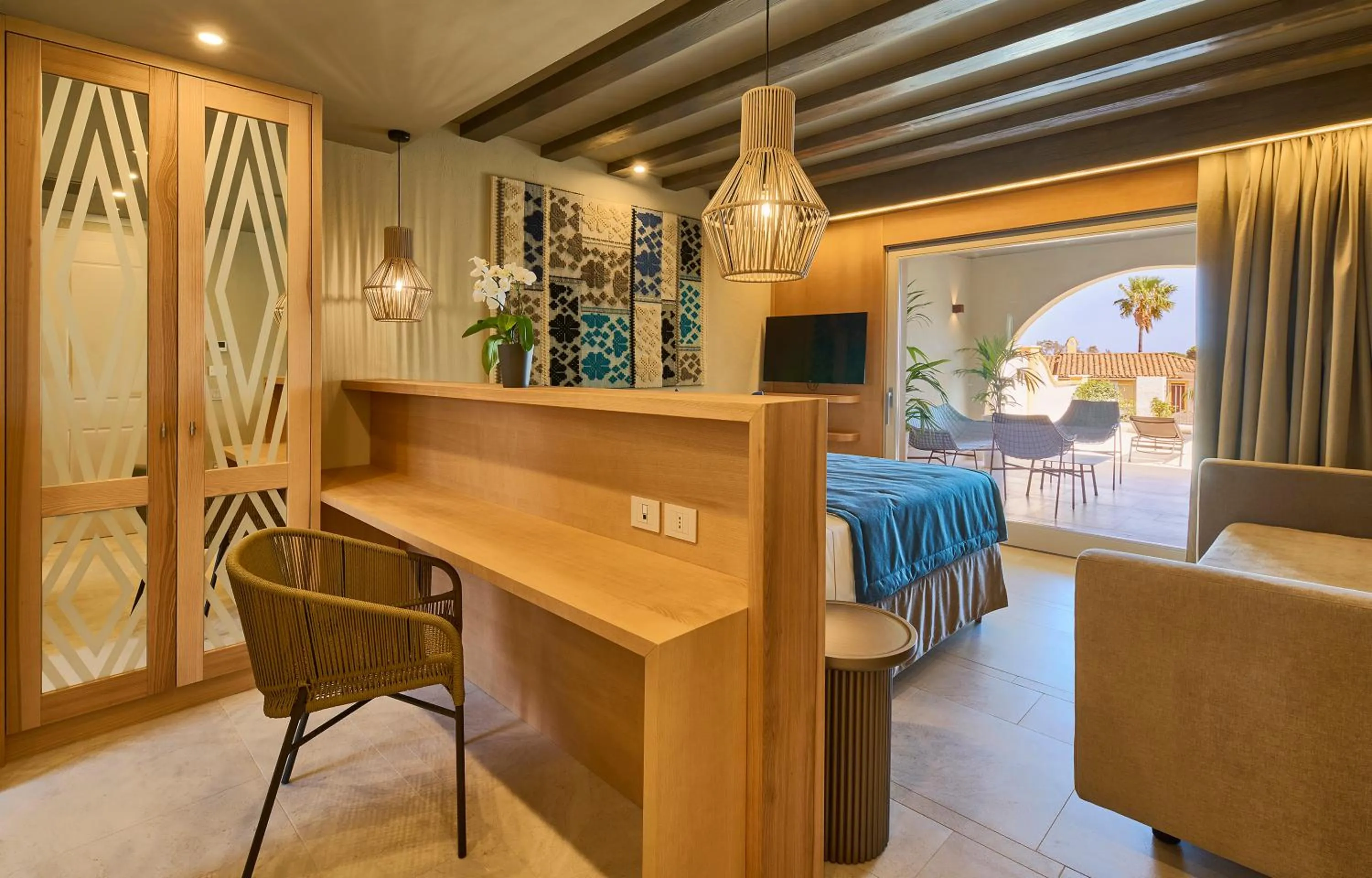 Bed in Residence Le Bouganville