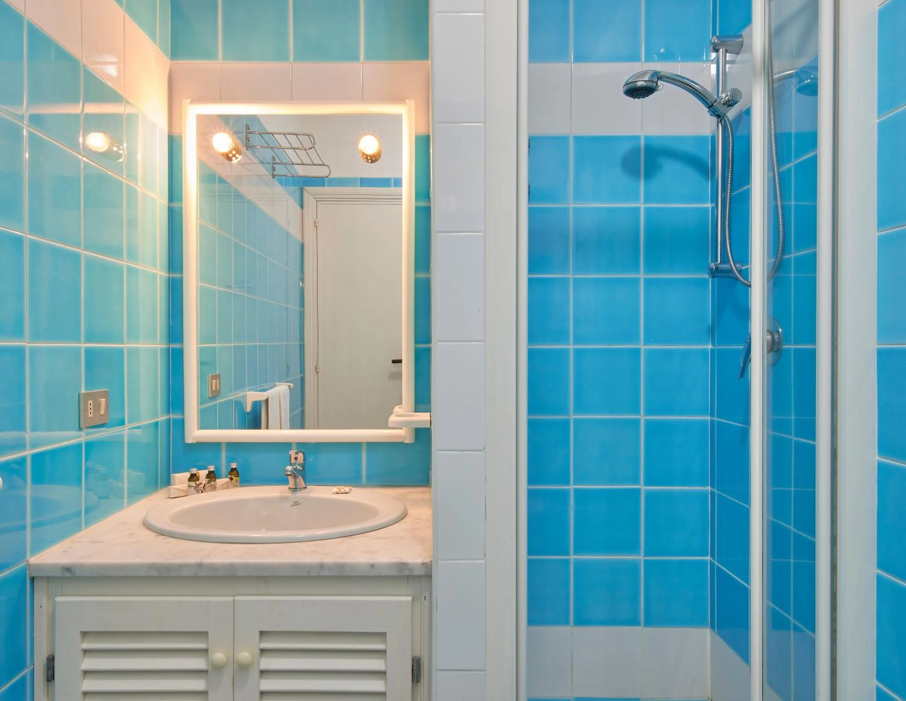 Bathroom in Residence Le Bouganville