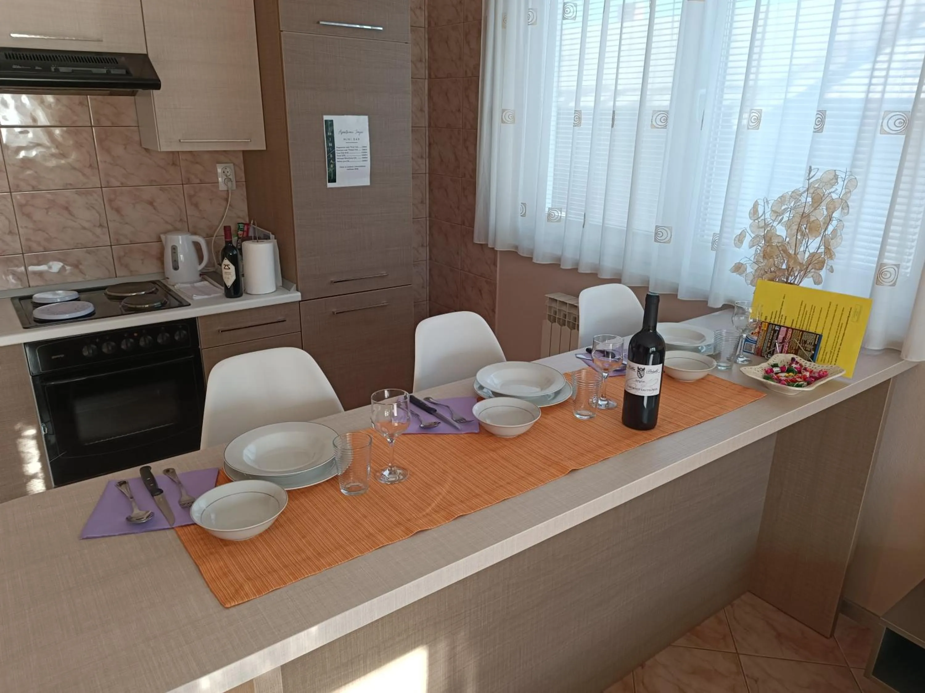 Dining area in Apartmani Janjic