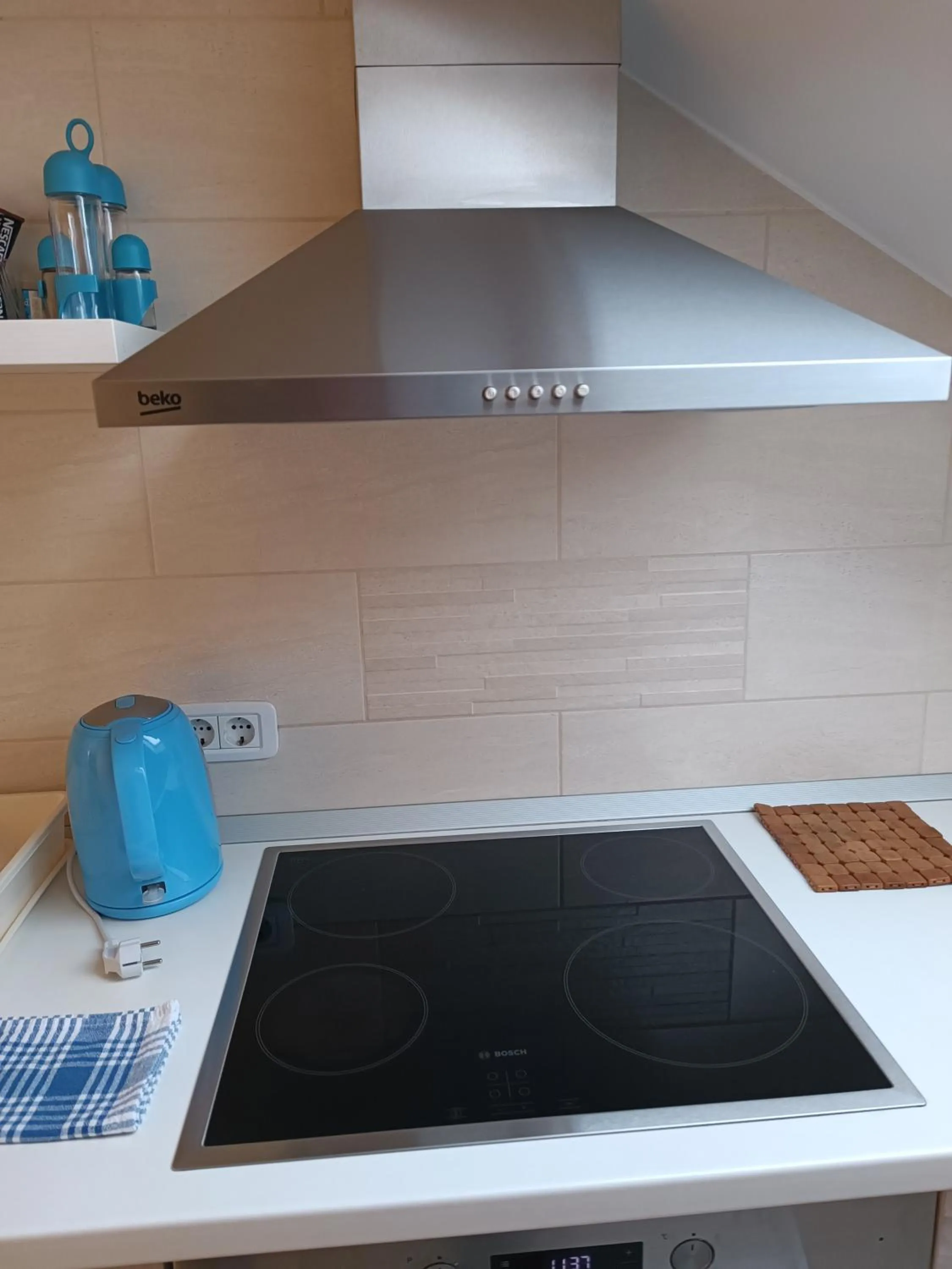 Kitchen or kitchenette in Apartmani Janjic
