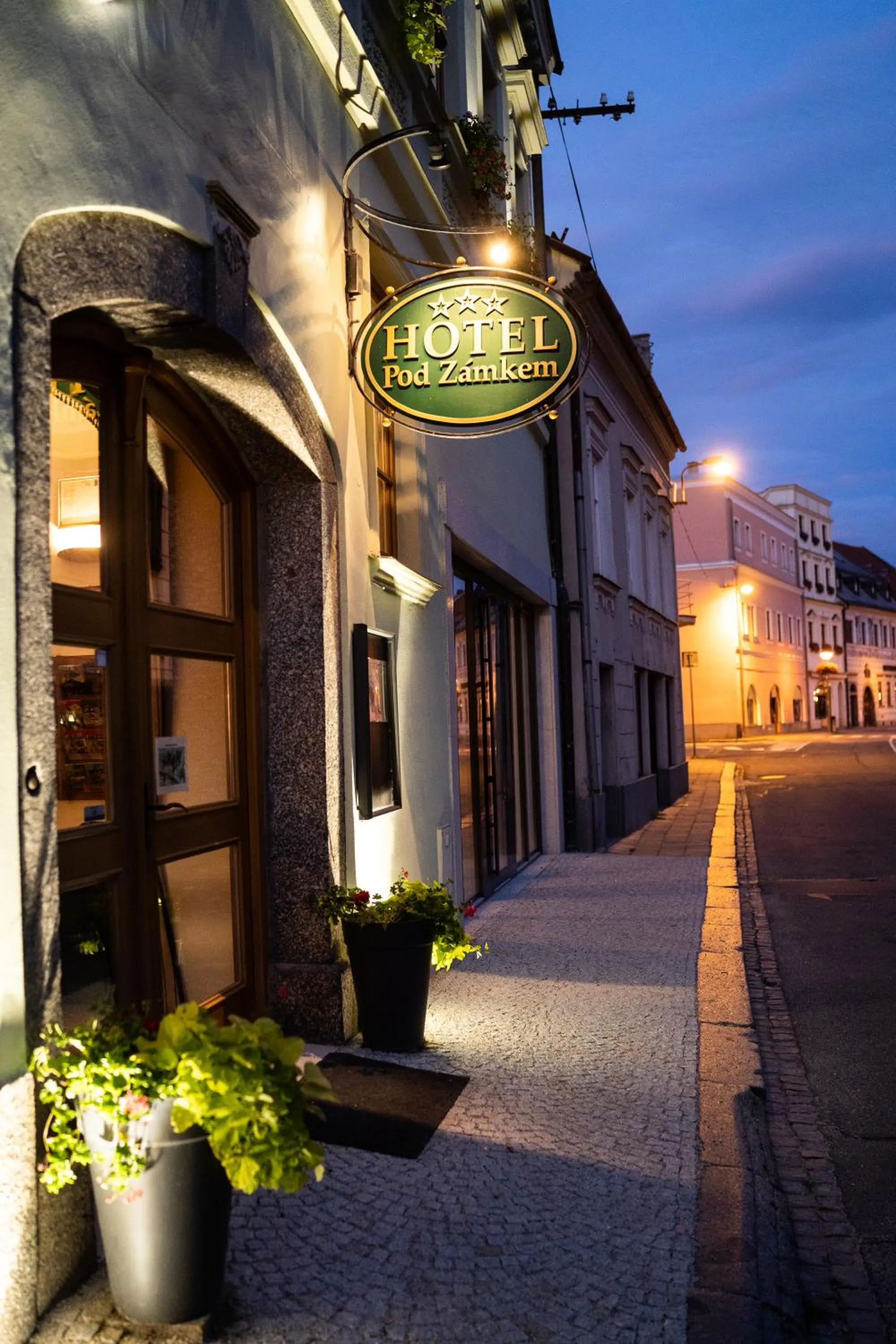 Property building in Hotel Pod Zamkem