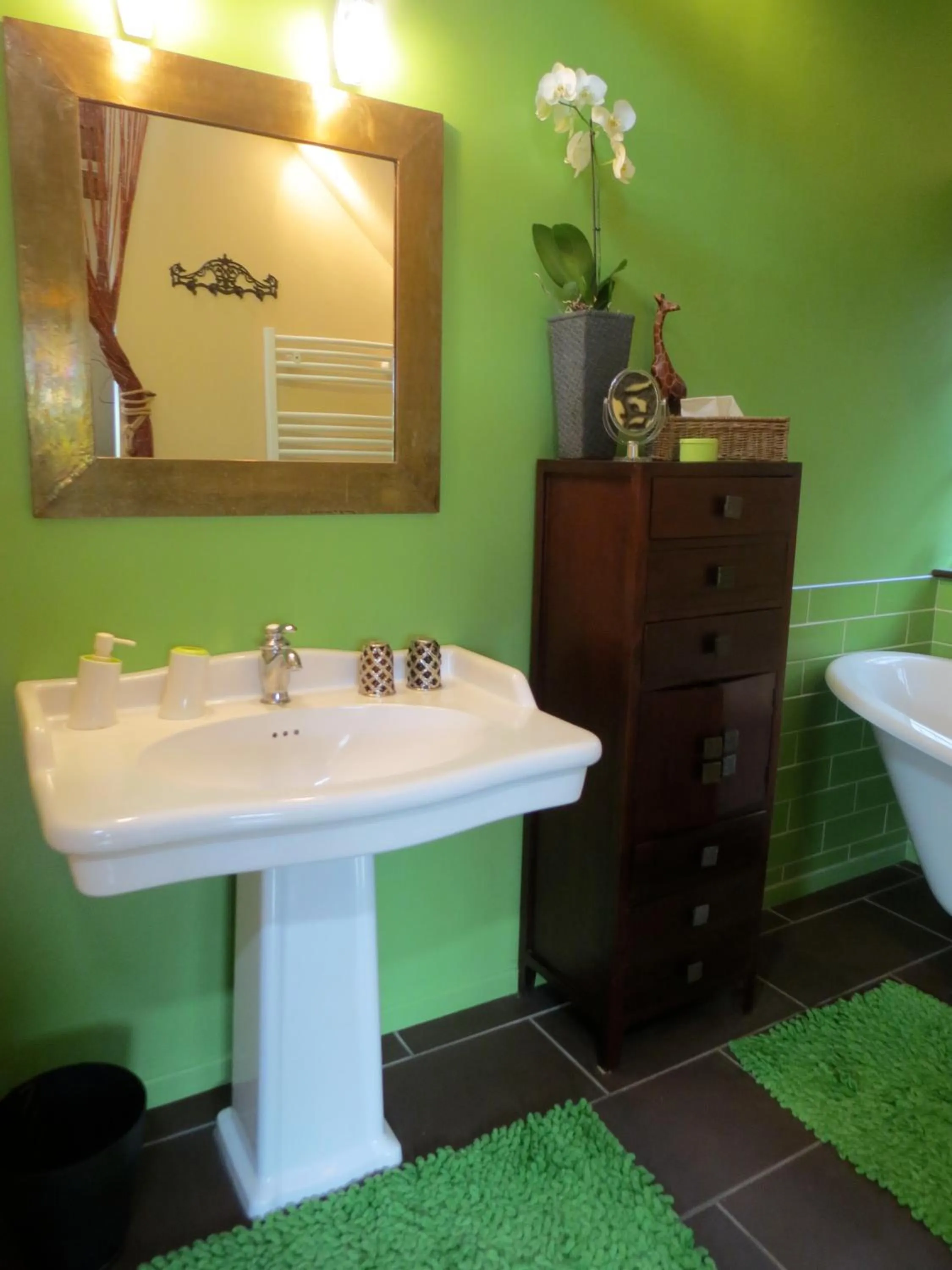 Bathroom in Demeure d'Hôtes L'Hermitage