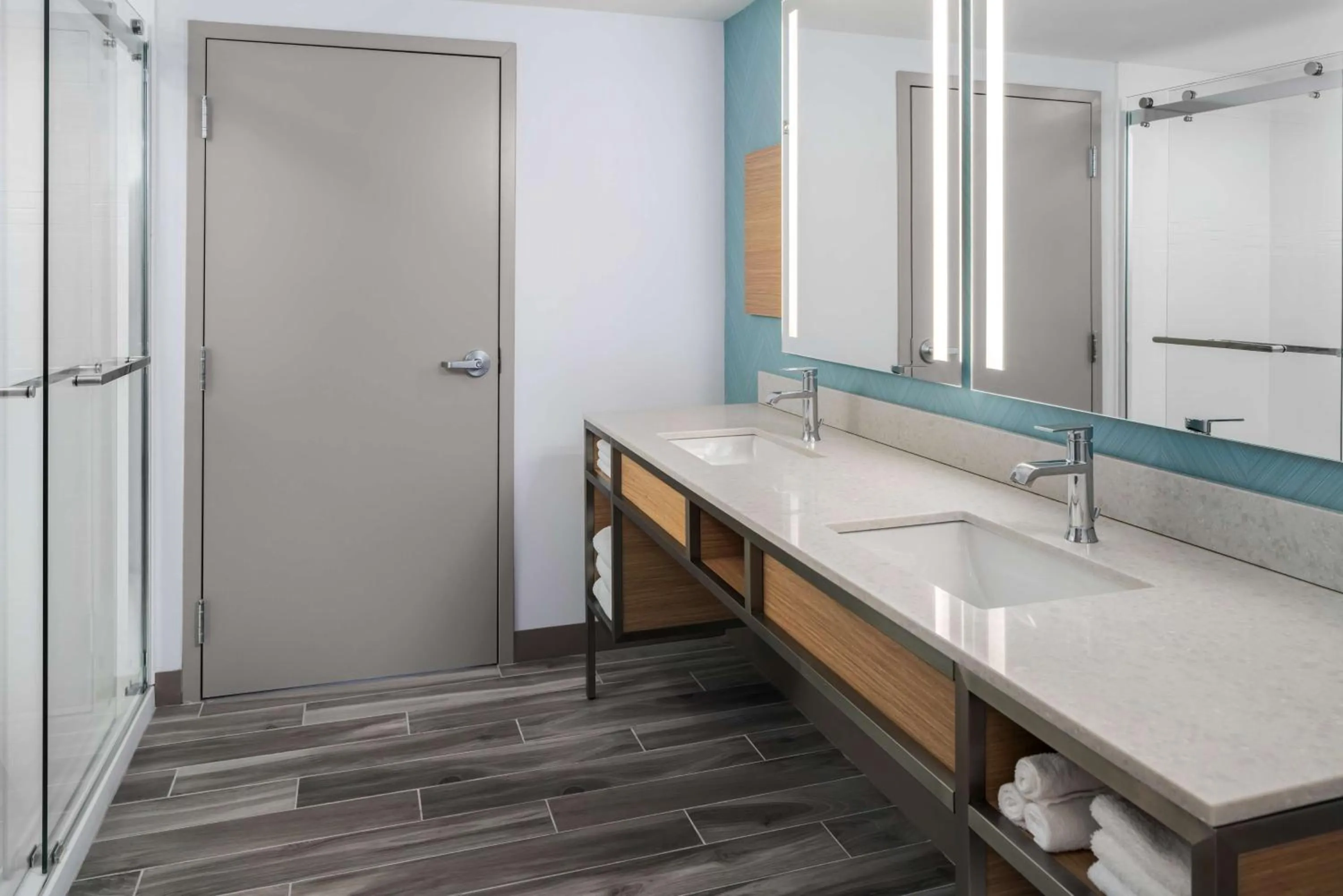 Bathroom in Hilton Garden Inn Rockaway