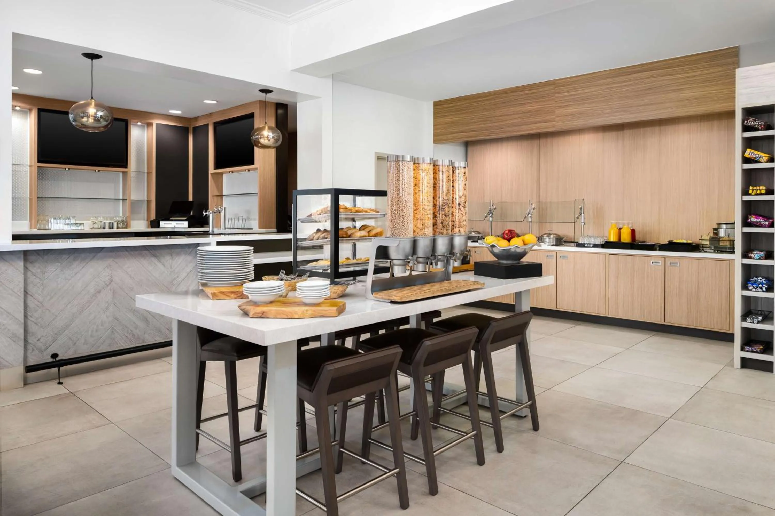 Breakfast in Hilton Garden Inn Rockaway