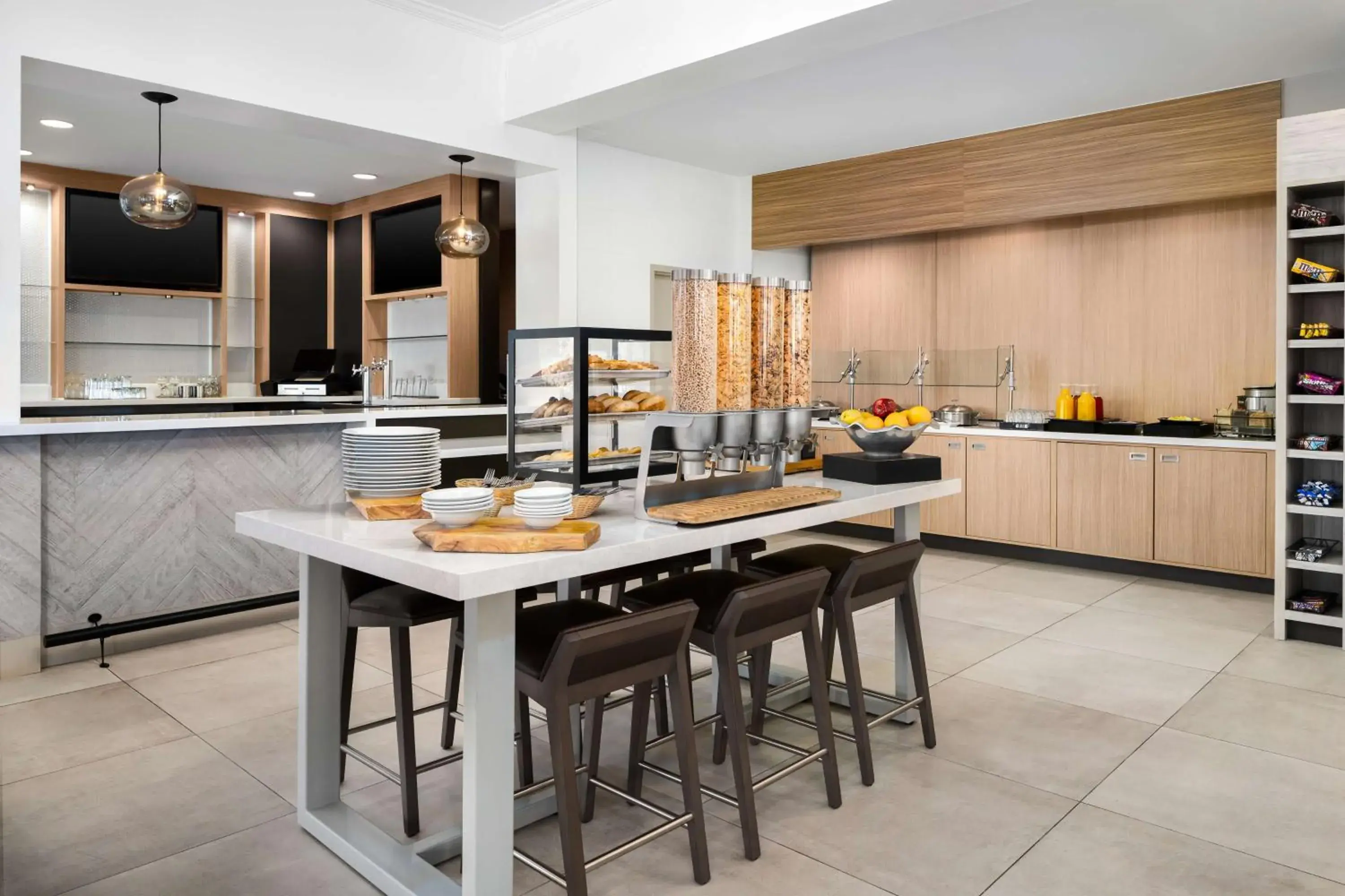 Breakfast in Hilton Garden Inn Rockaway Breakfast in Hilton Garden Inn Rockaway