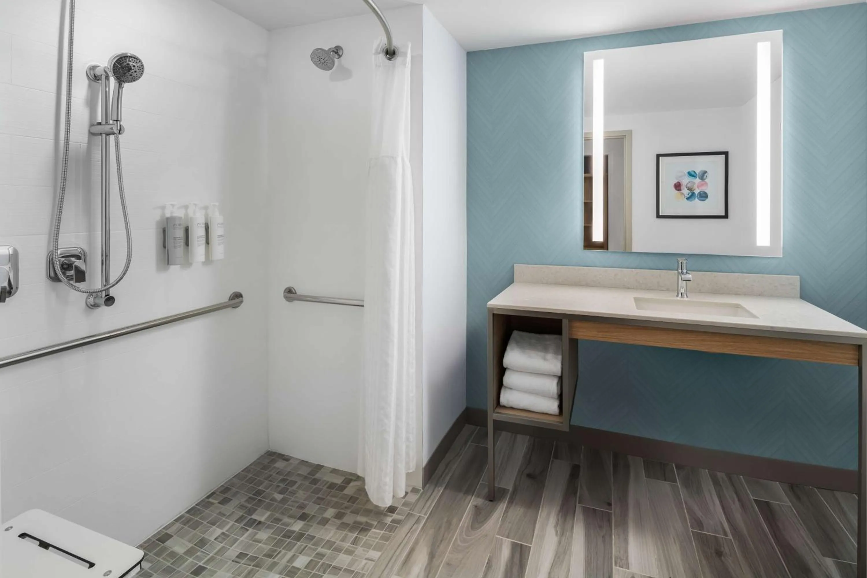 Bathroom in Hilton Garden Inn Rockaway