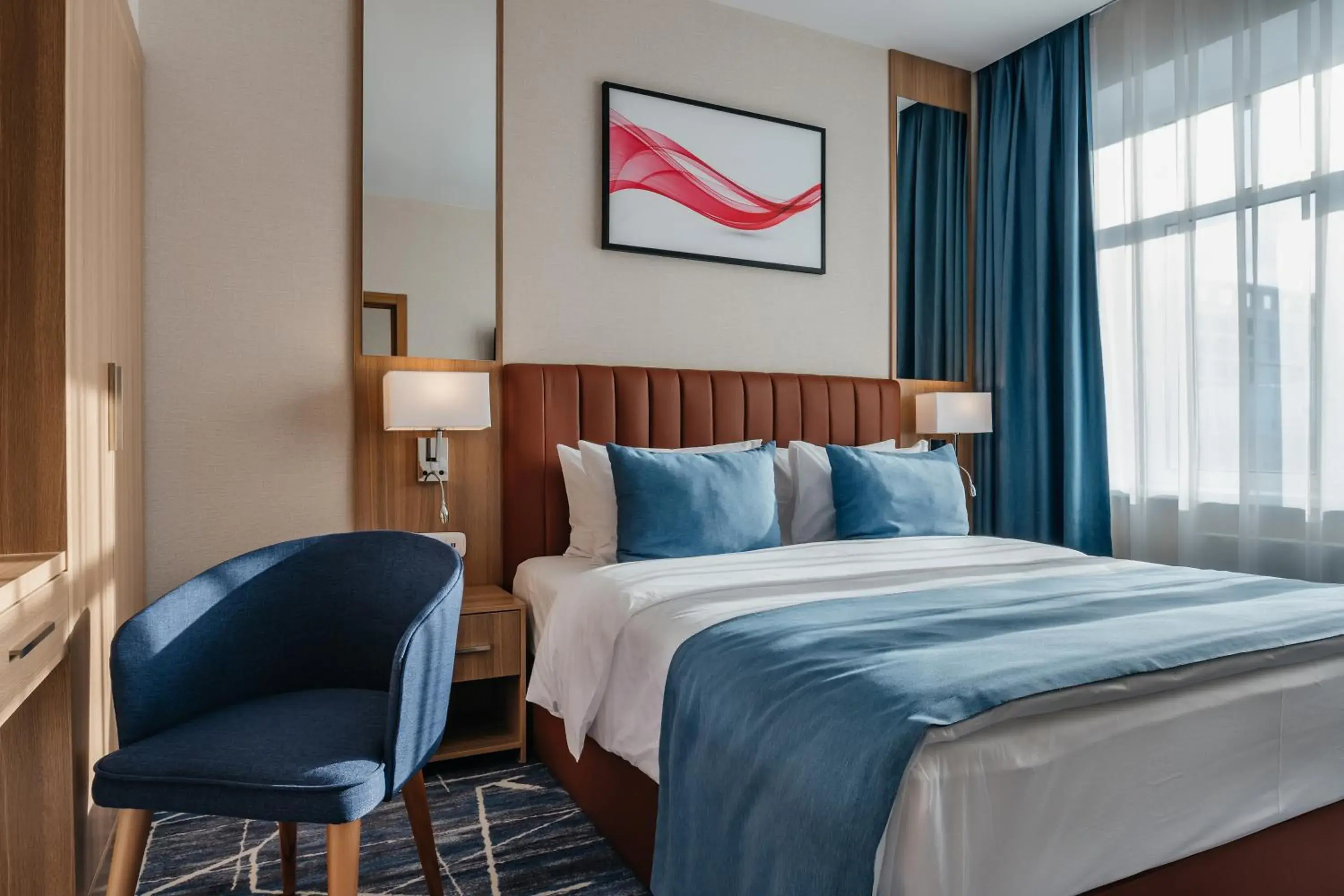 Bed in Ramada by Wyndham Astana Bed in Ramada by Wyndham Astana