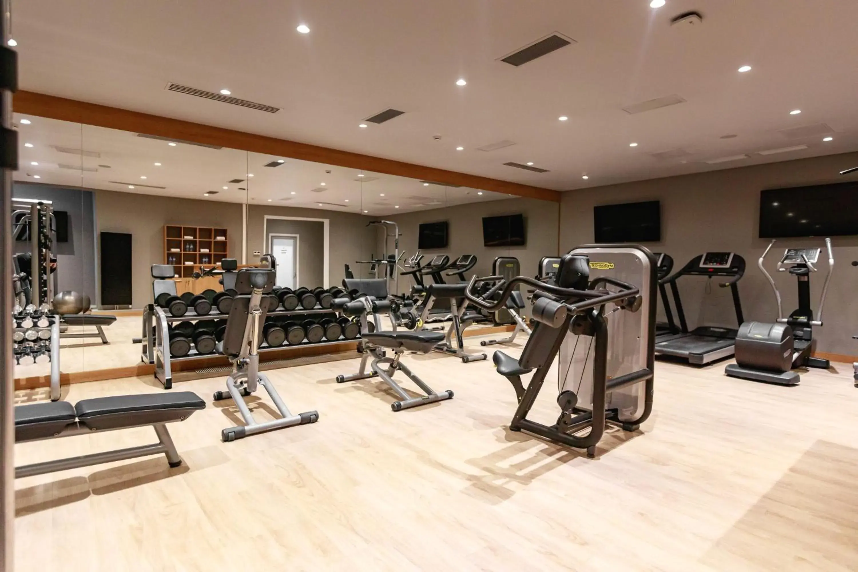 Fitness centre/facilities in Ramada by Wyndham Astana Fitness centre/facilities in Ramada by Wyndham Astana