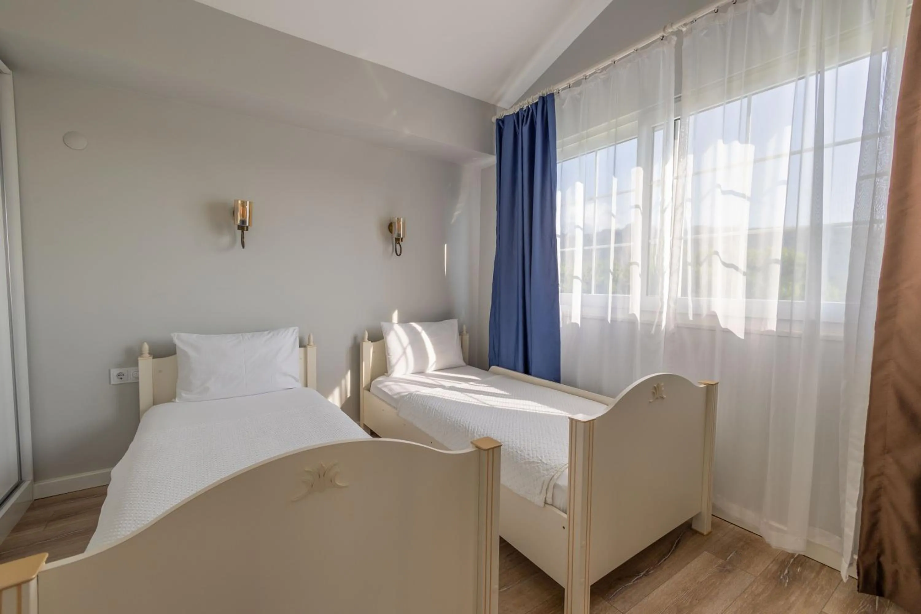 Bed in Caretta Caretta Pension