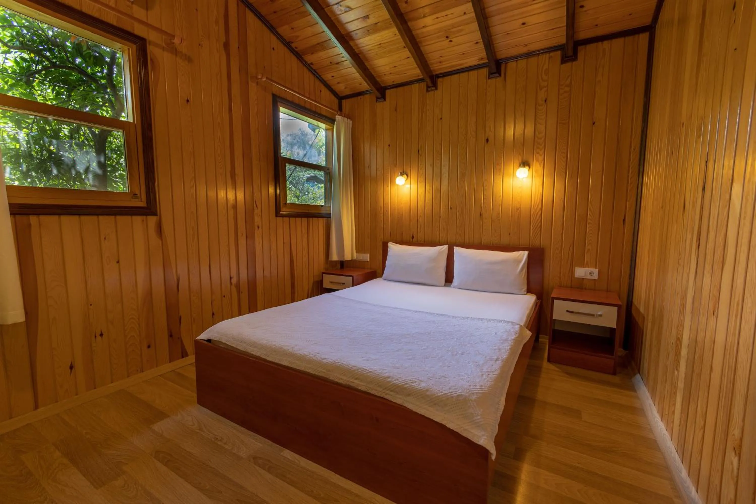 Bed in Caretta Caretta Pension