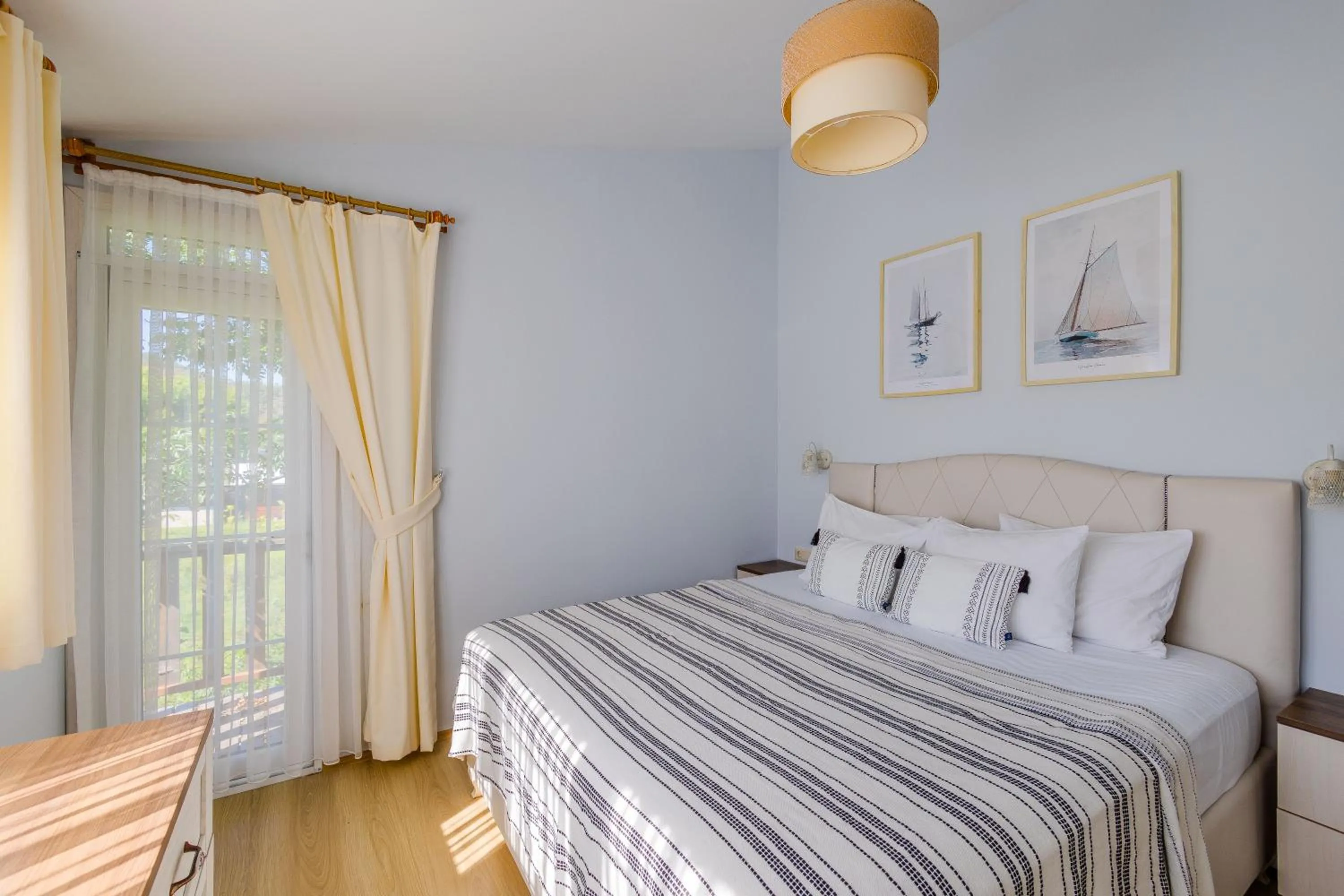 Bed in Caretta Caretta Pension