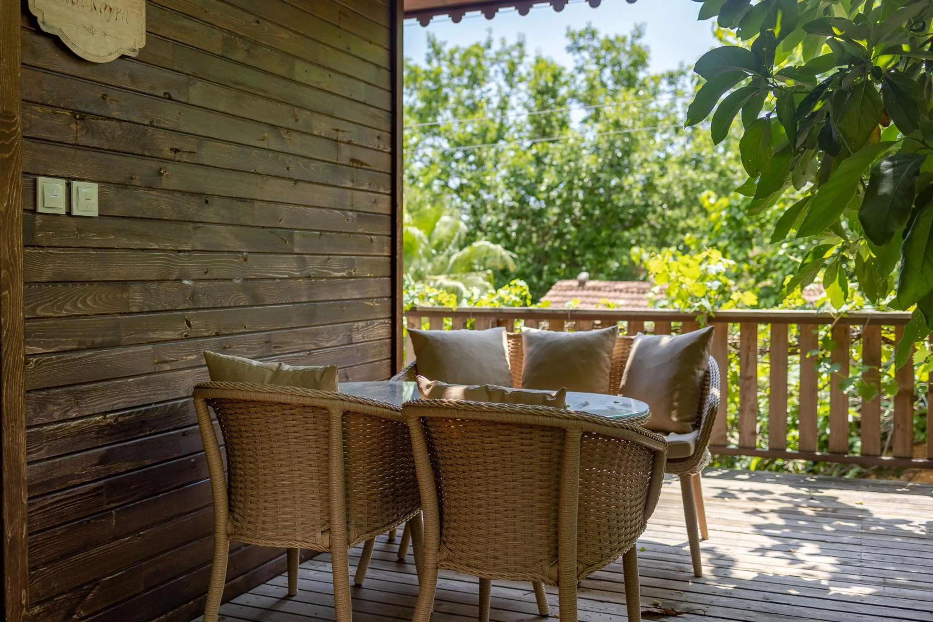 Balcony/Terrace in Caretta Caretta Pension