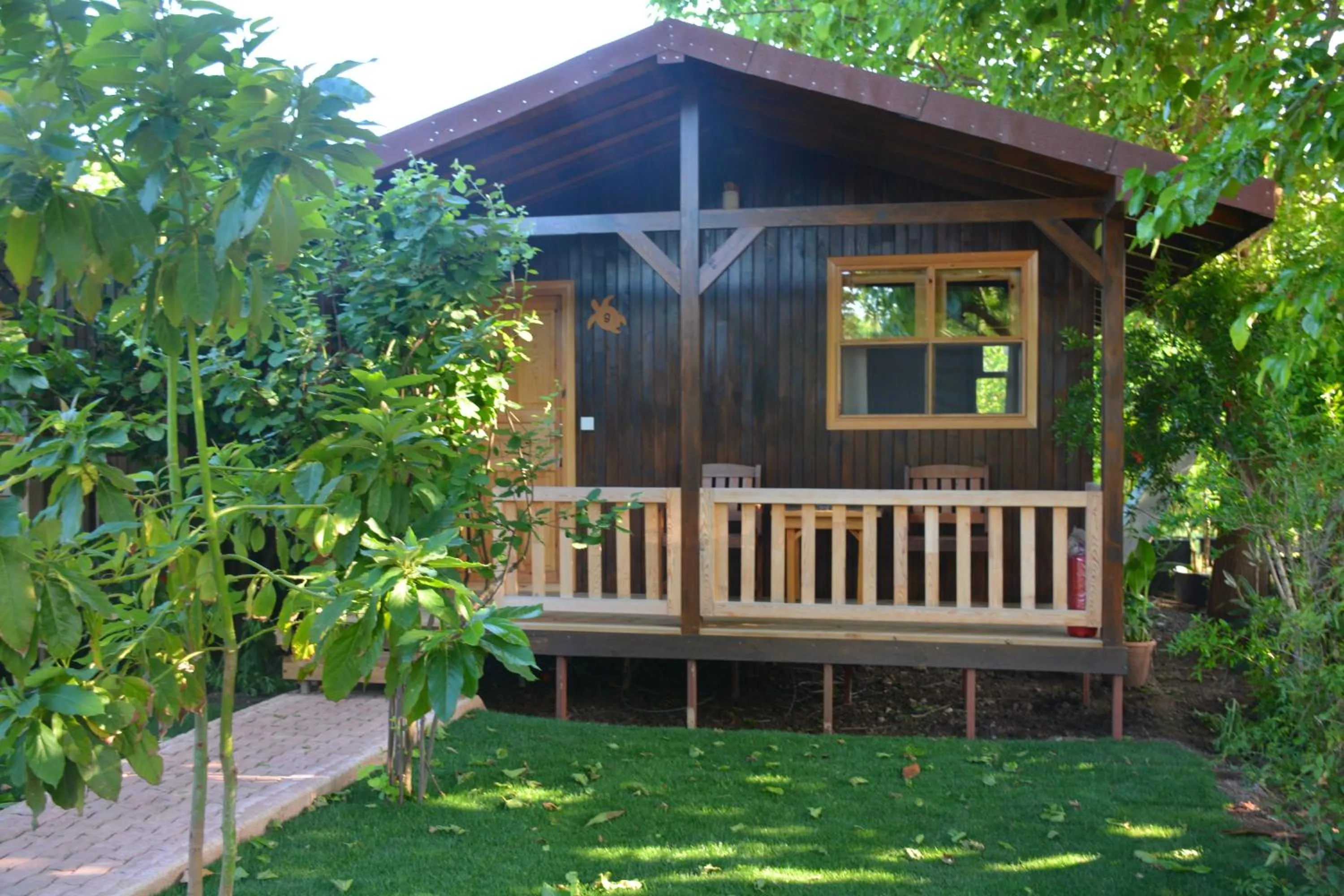 Garden in Caretta Caretta Pension
