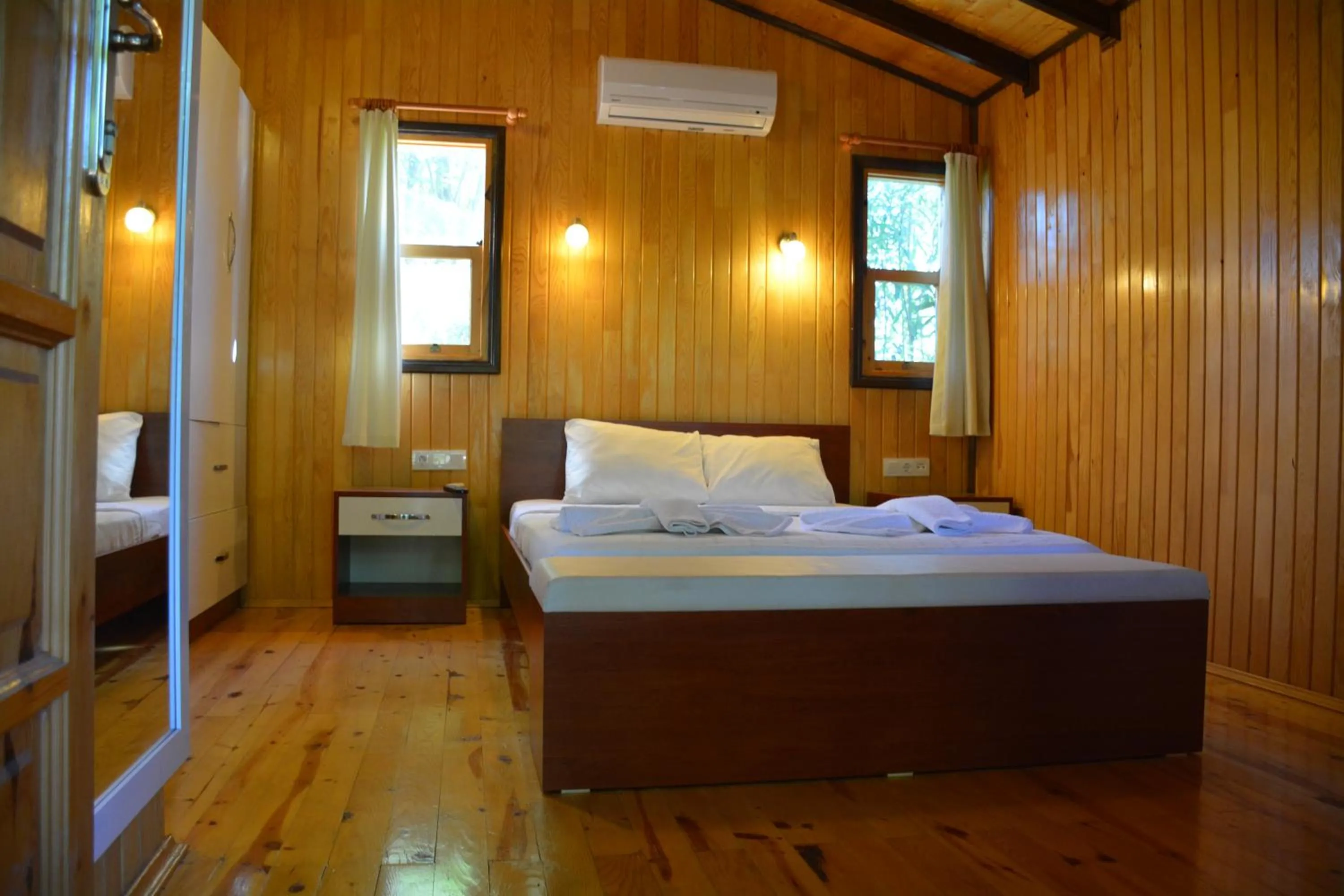 Bed in Caretta Caretta Pension