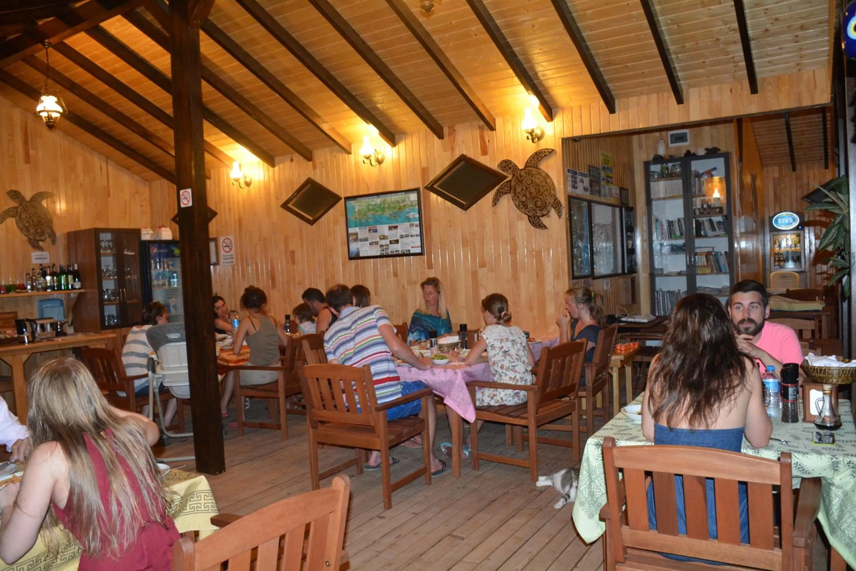 Restaurant/places to eat in Caretta Caretta Pension