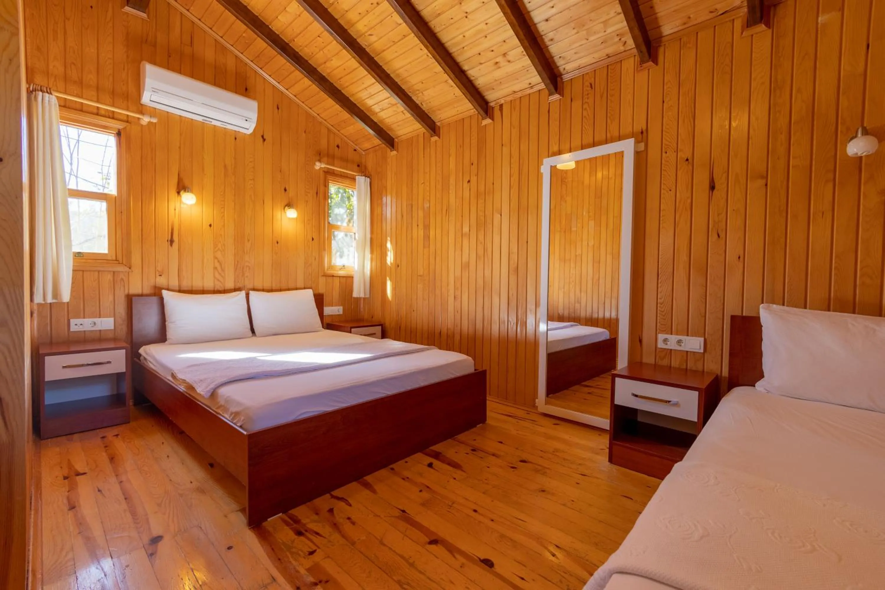 Bed in Caretta Caretta Pension