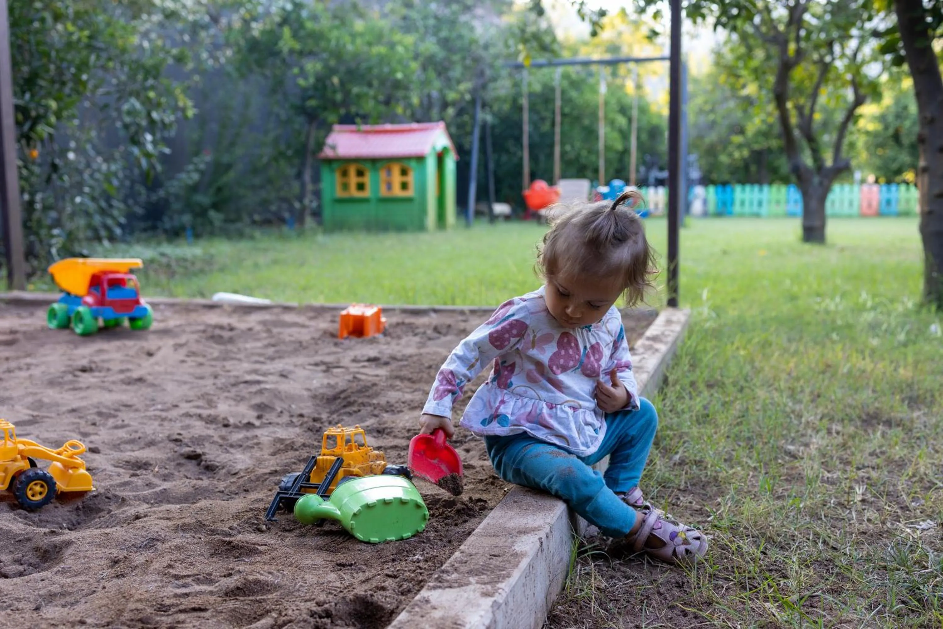 Children play ground in Caretta Caretta Pension