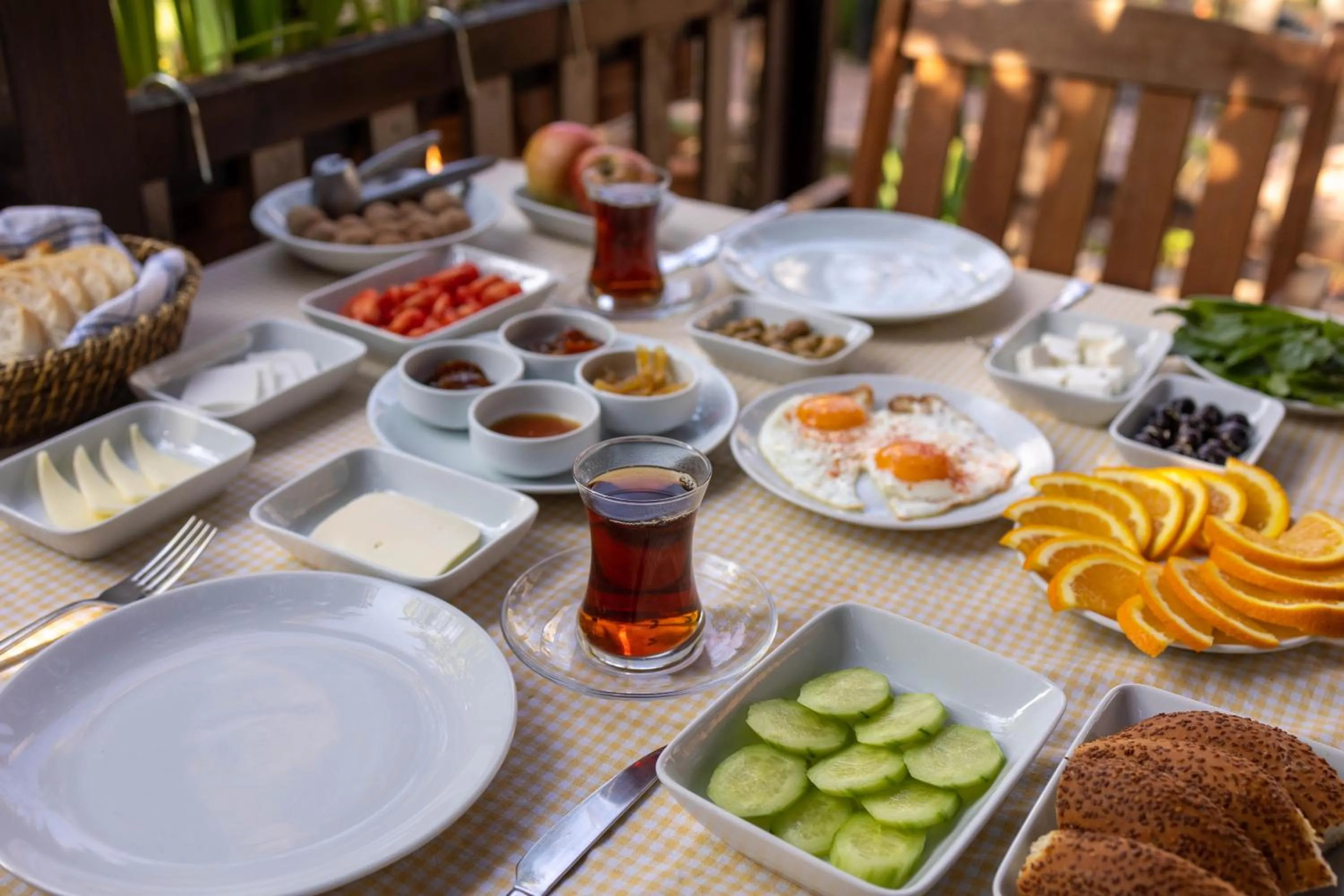 Food and drinks in Caretta Caretta Pension