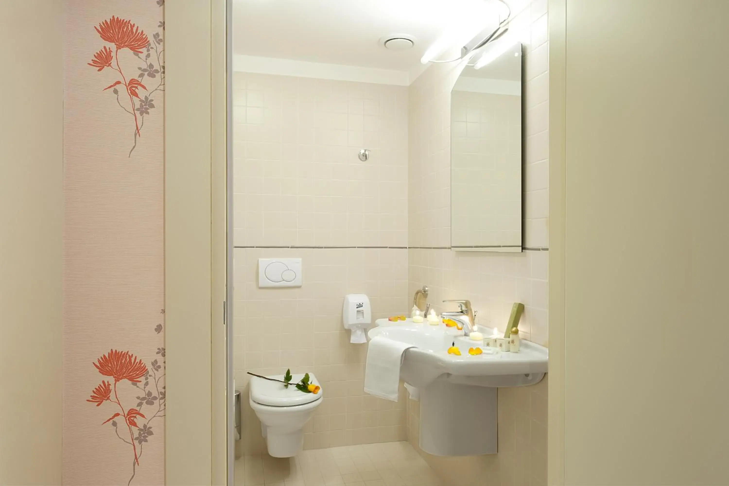 Bathroom in Hotel Ristorante Dragonara Bathroom in Hotel Ristorante Dragonara