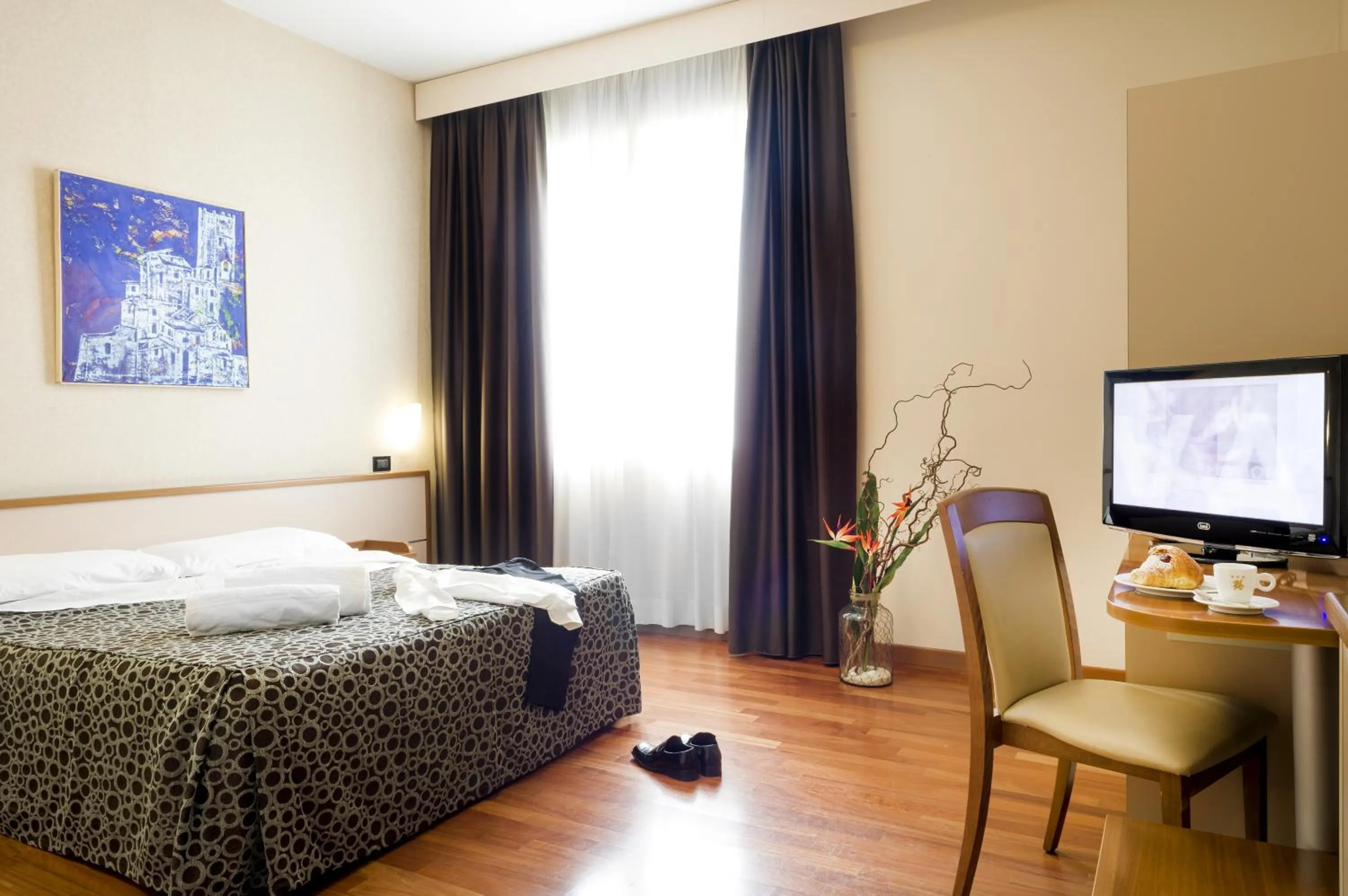 Bed in Hotel Ristorante Dragonara