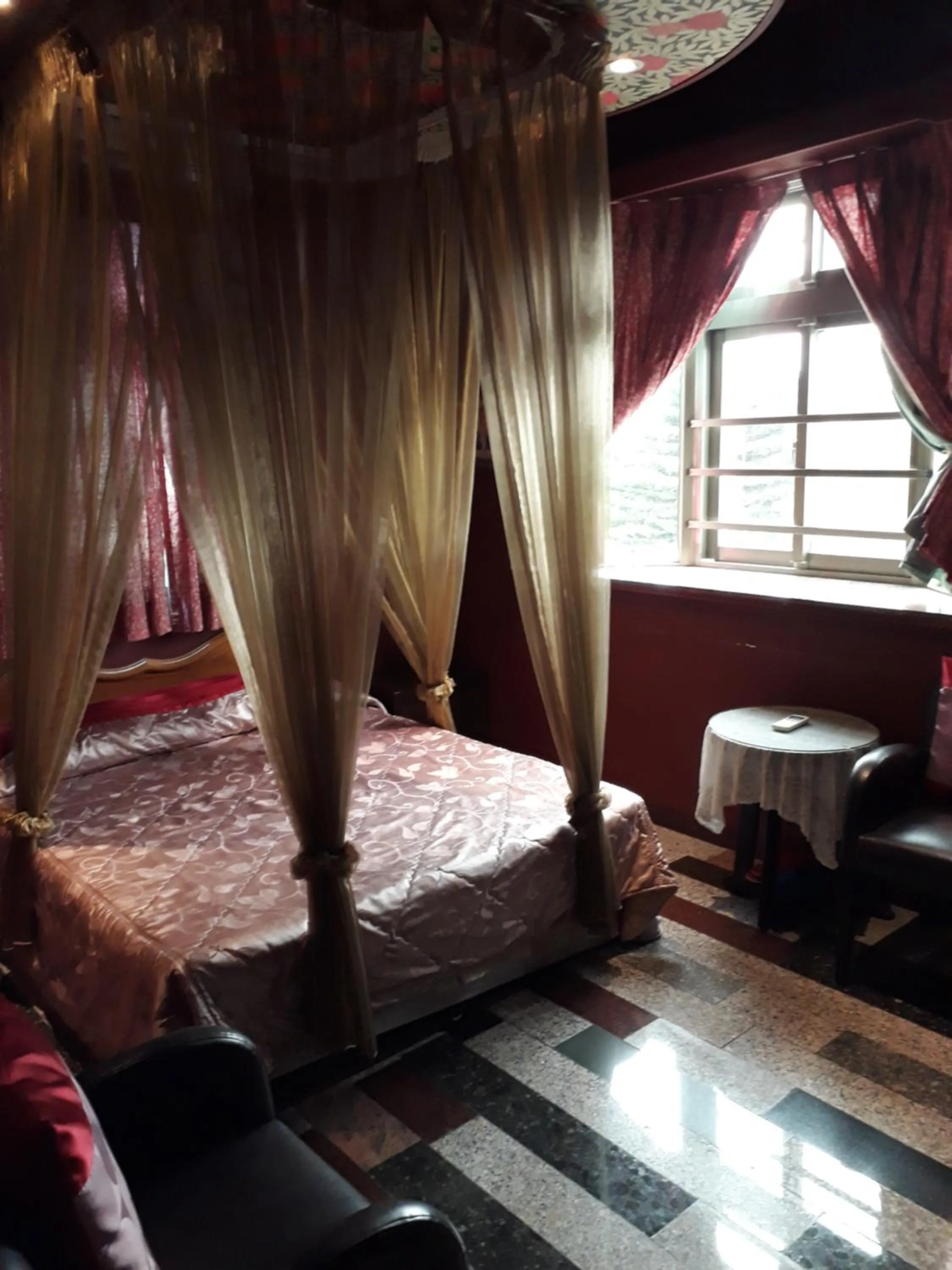 Bed in Sun Moon Flower Homestay