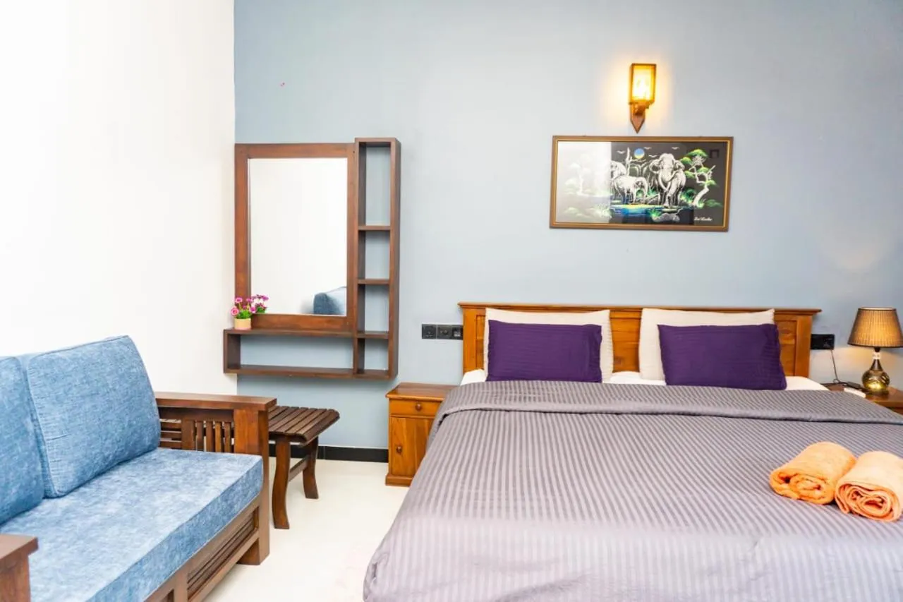 Bed in Surf Lavender