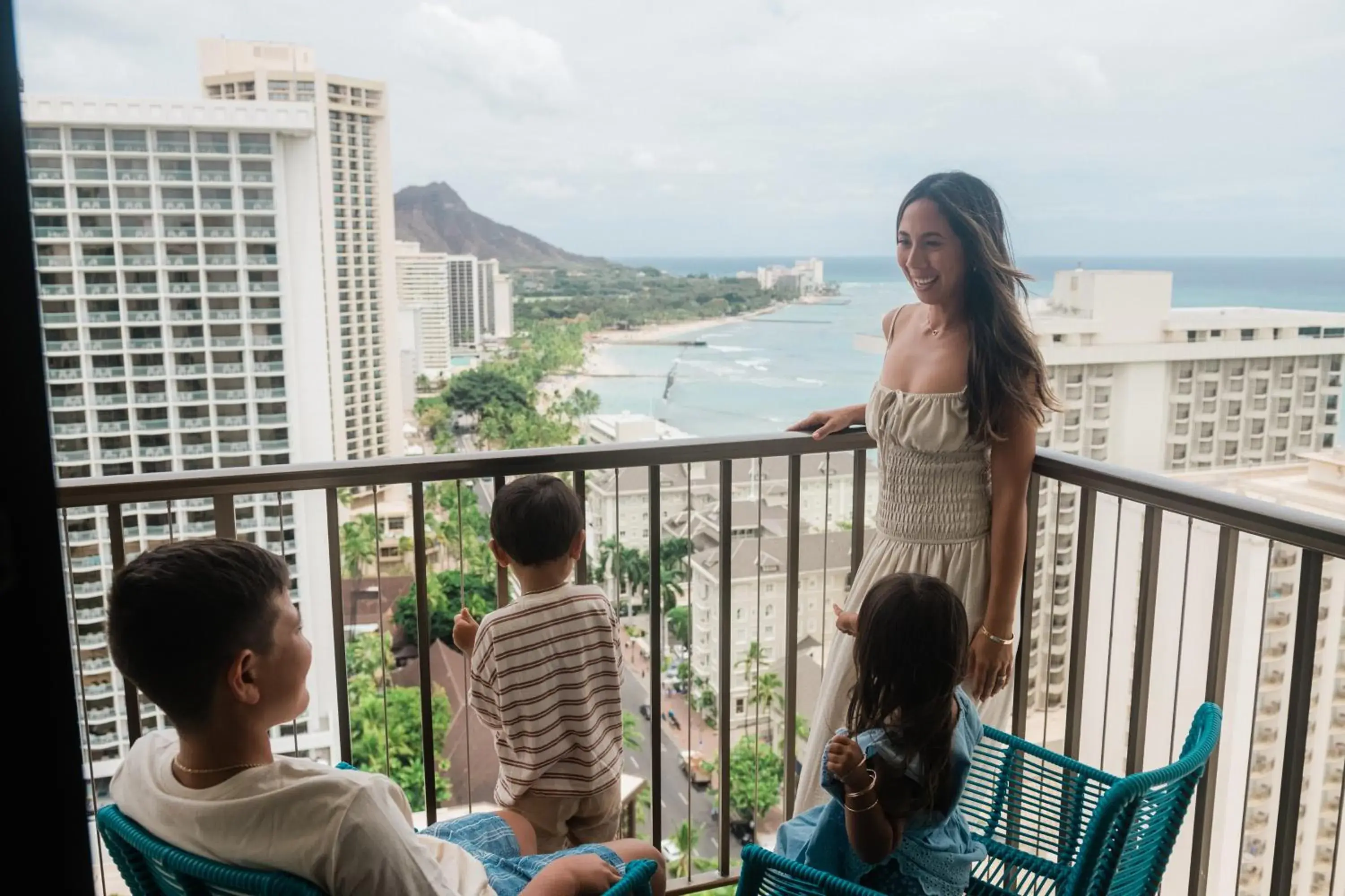 Diamond Head Ocean View 2 Double Beds in OUTRIGGER Waikiki Beachcomber Hotel Diamond Head Ocean View 2 Double Beds in OUTRIGGER Waikiki Beachcomber Hotel