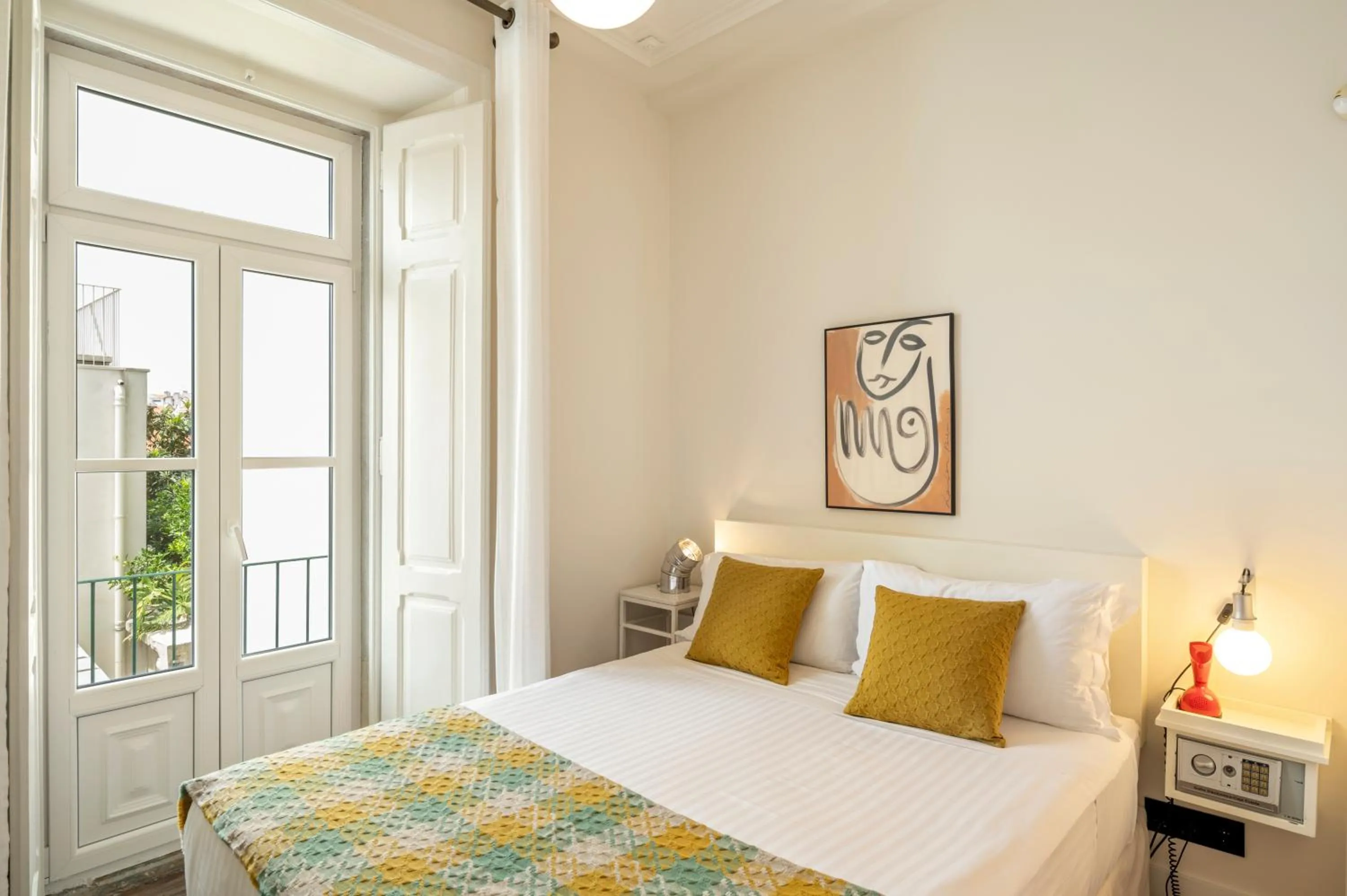 Bedroom, Bed in Casa das Janelas com Vista