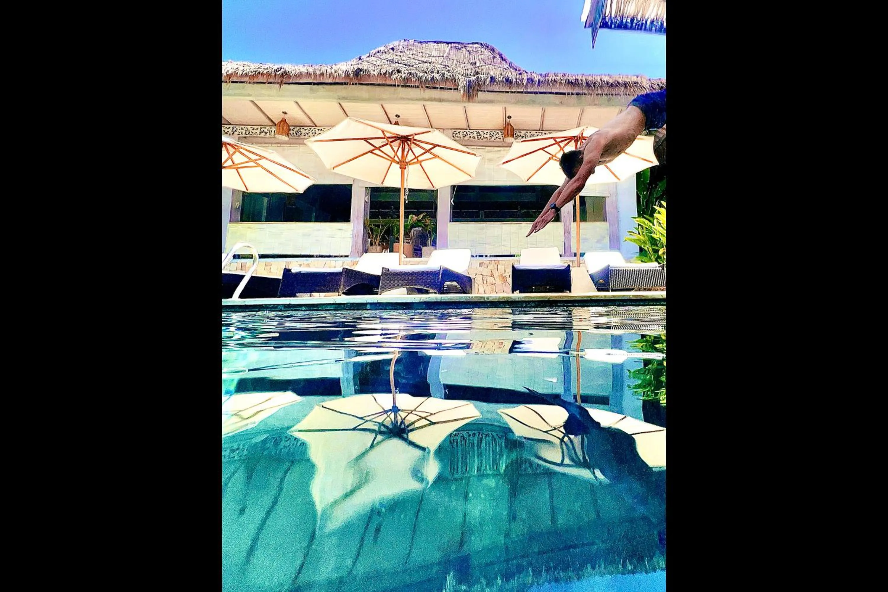 Swimming pool in Rascals Hotel - Adults Only